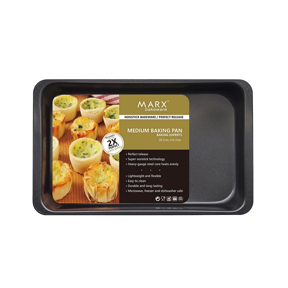 SSSC Whittford Non-Stick Rectangle Cake Tin Tray bake Pan Oven Tray (11 inch)