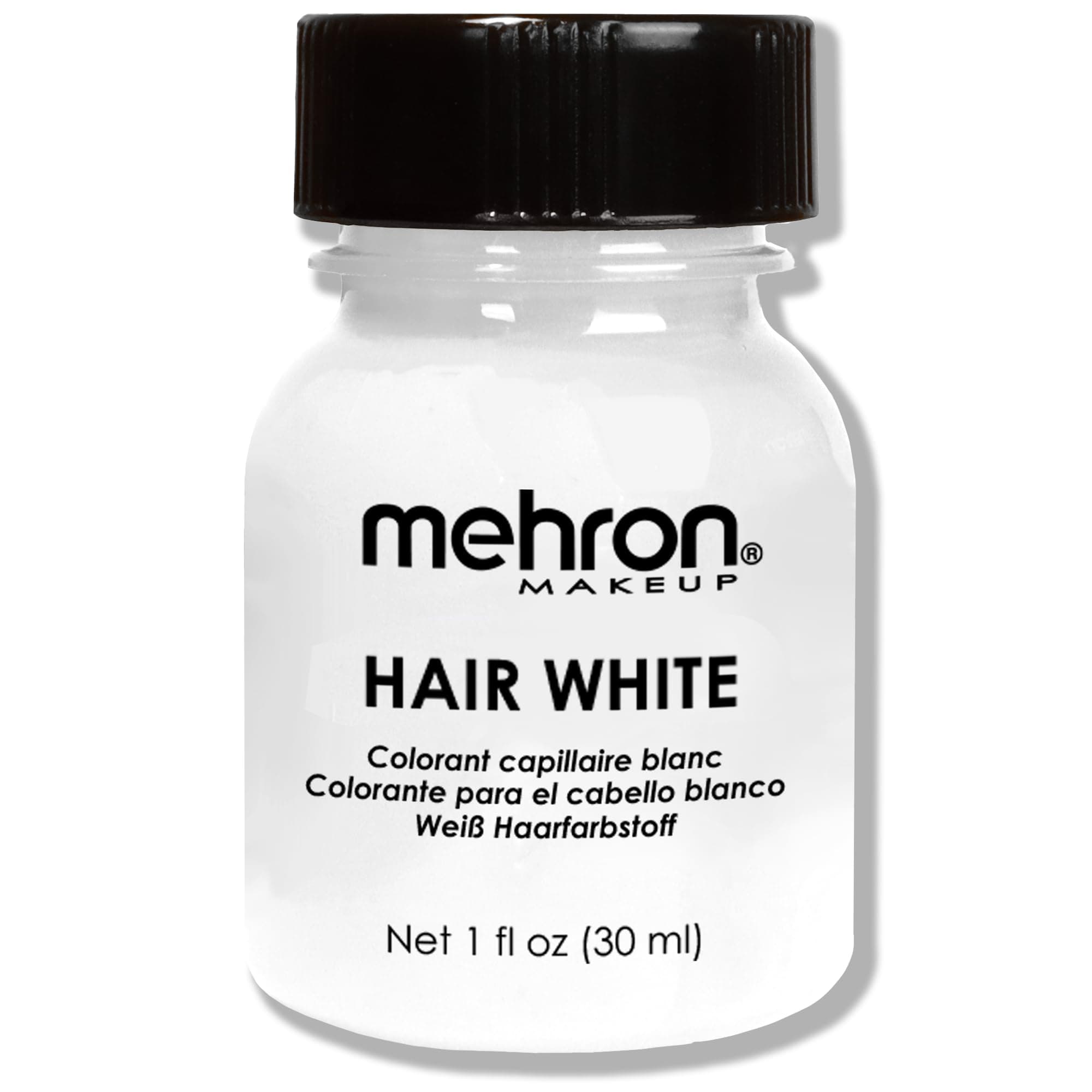 Makeup Hair White with Brush (1 oz)