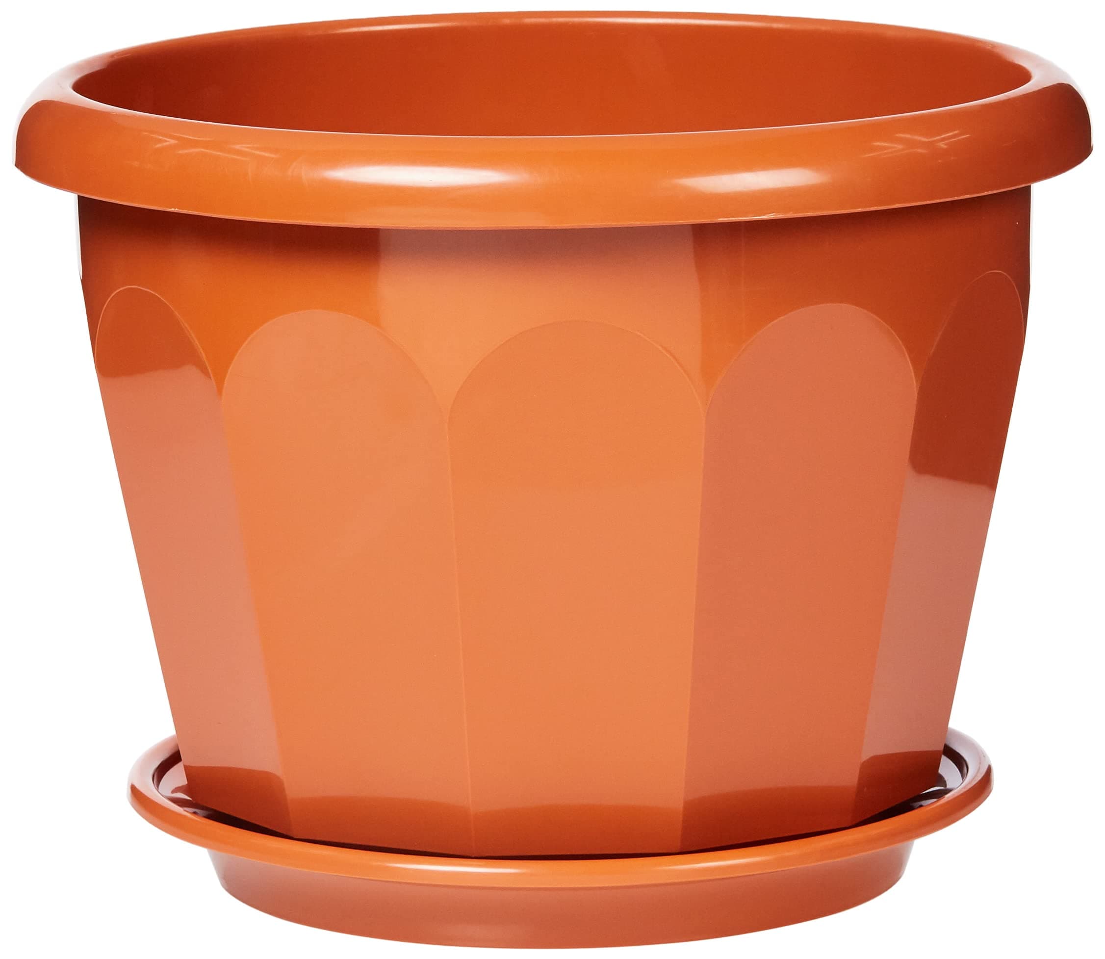 Cosmoplast Plastic Hexagonal Flowerpot