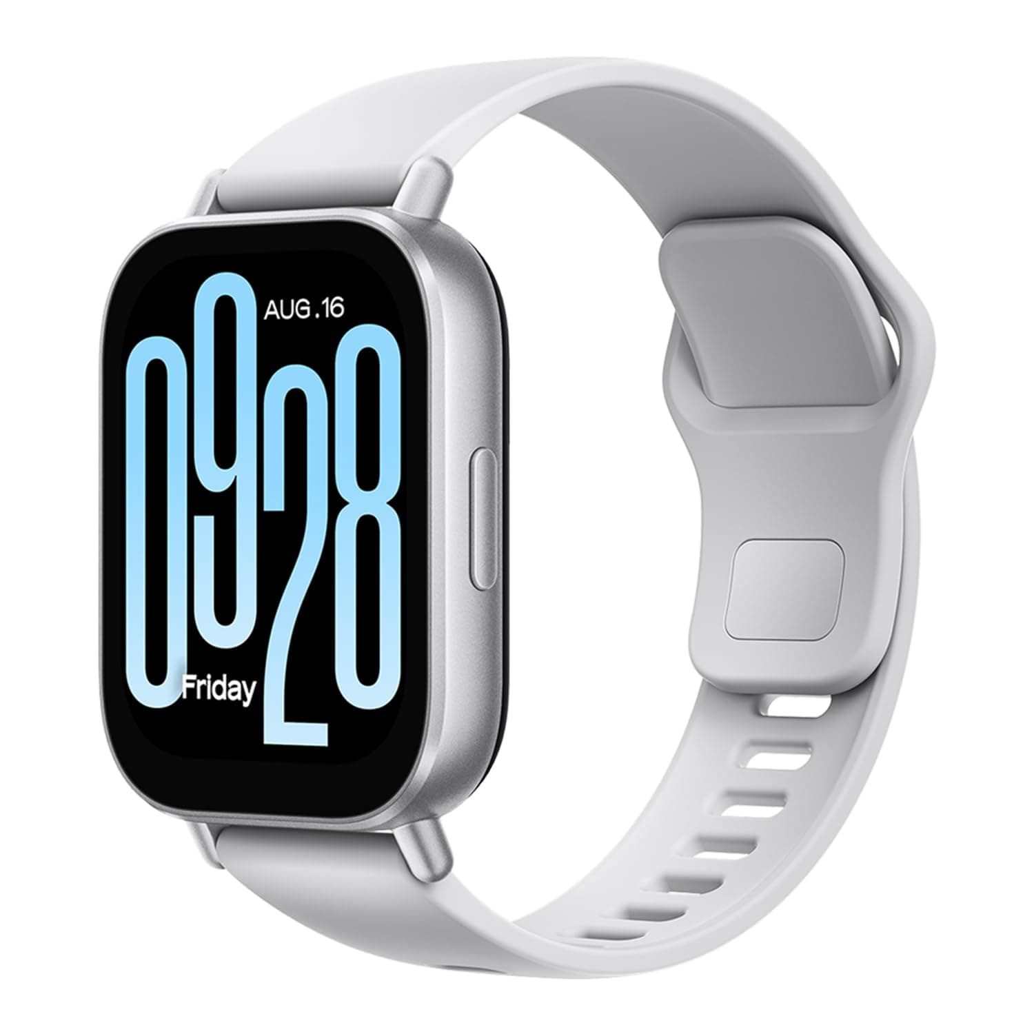 Xiaomi Redmi Watch 5 Active Matte Silver|Smartwatch| 2.0" LCD display, Long battery life, Bluetooth calling, Noise reduction, Health tracking, 5ATM waterproof, 18 days battery life