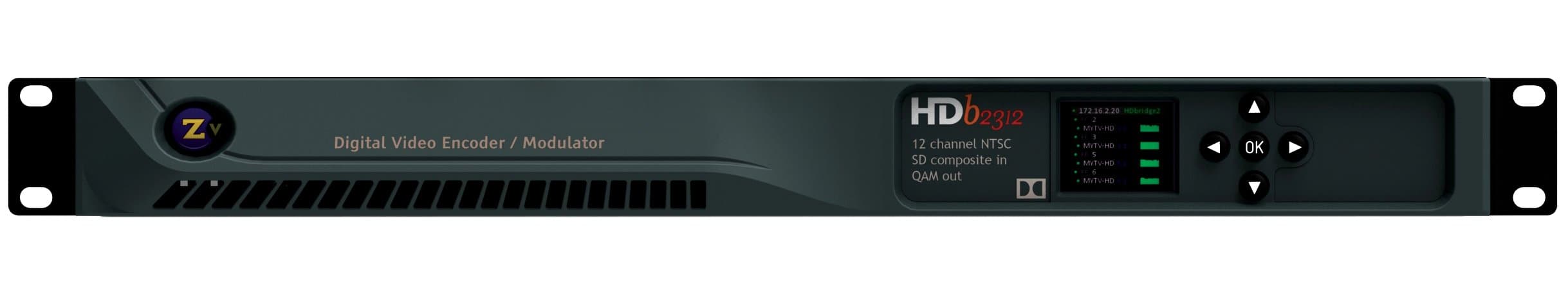 ZeeVee HDb2312-NA ZeeVee HDb2312 12 Channel SD Video Encoder/QAM Modulator - Composite/Analog Audio