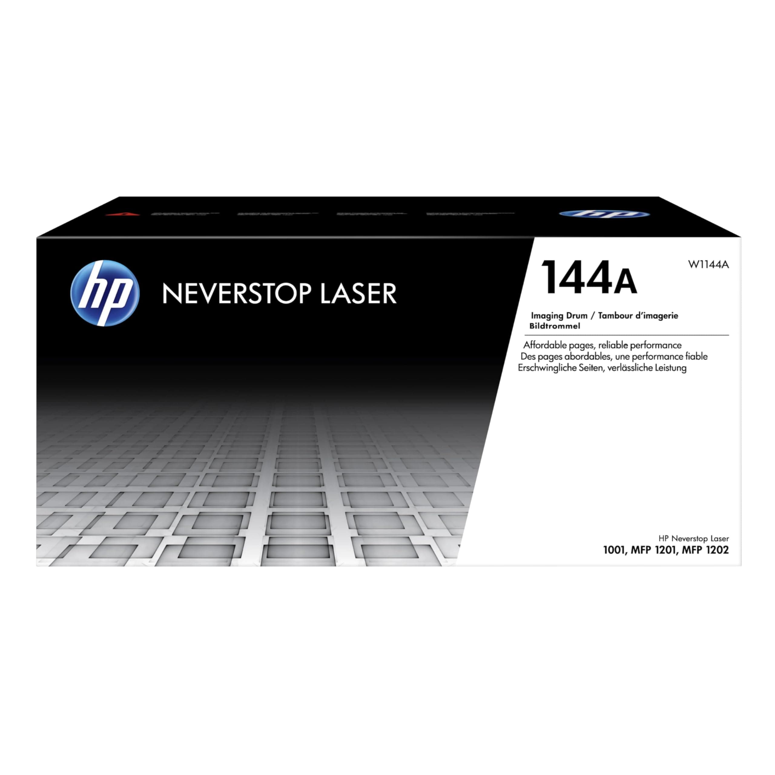 HP W1144A 144A Original Laser Imaging Drum, Black, Single Pack