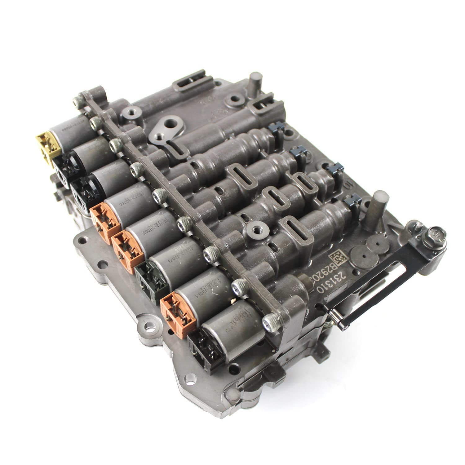 Transmission Valve Body with Solenoids Fix Shifting Problems Direct Fit for Elantra Sonata Kia Forte Soul Sorento Sportage 6 Speed Replace OE A6LF1 A6LF2 A6LF3 A6MF1 A6MF2 Plug and Play