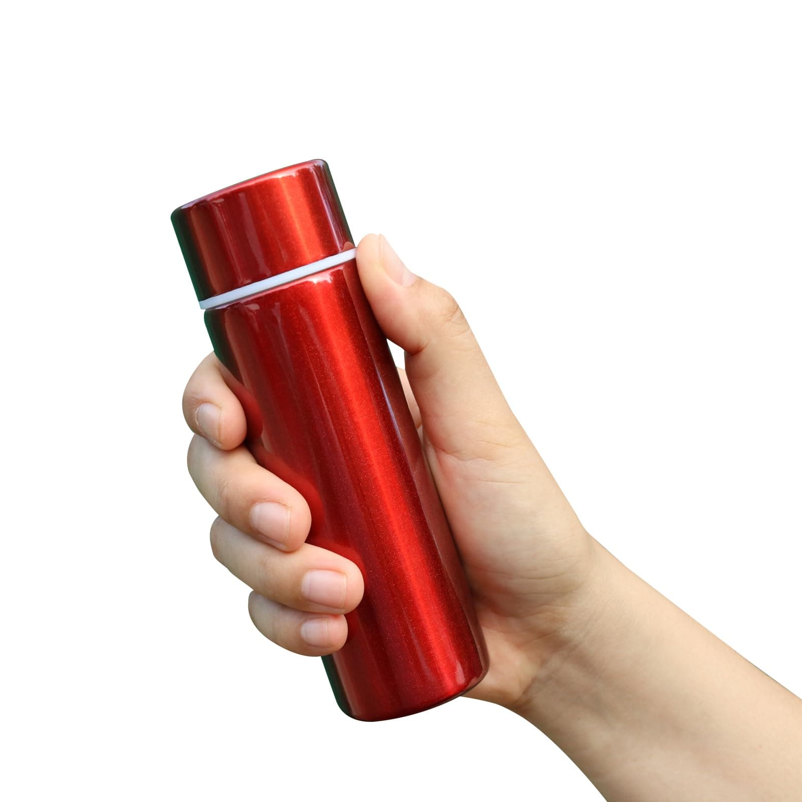 150ml Mini Cute Coffee Vacuum Flasks Thermos Small Capacity Portable Stainless Steel Travel Drink Water Bottle Thermoses (red)