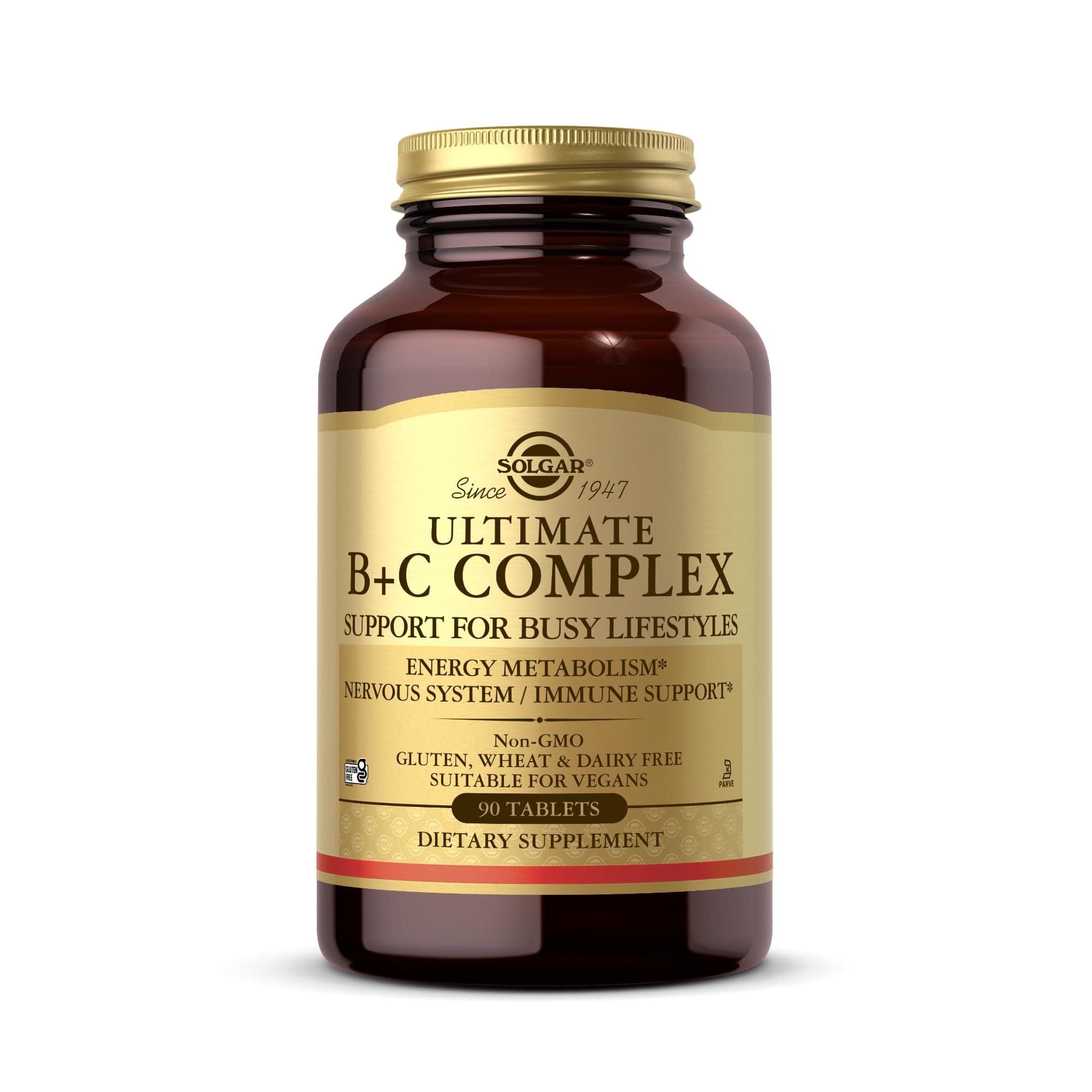 Solgar, Ultimate B and C Complex, 90 Tablets