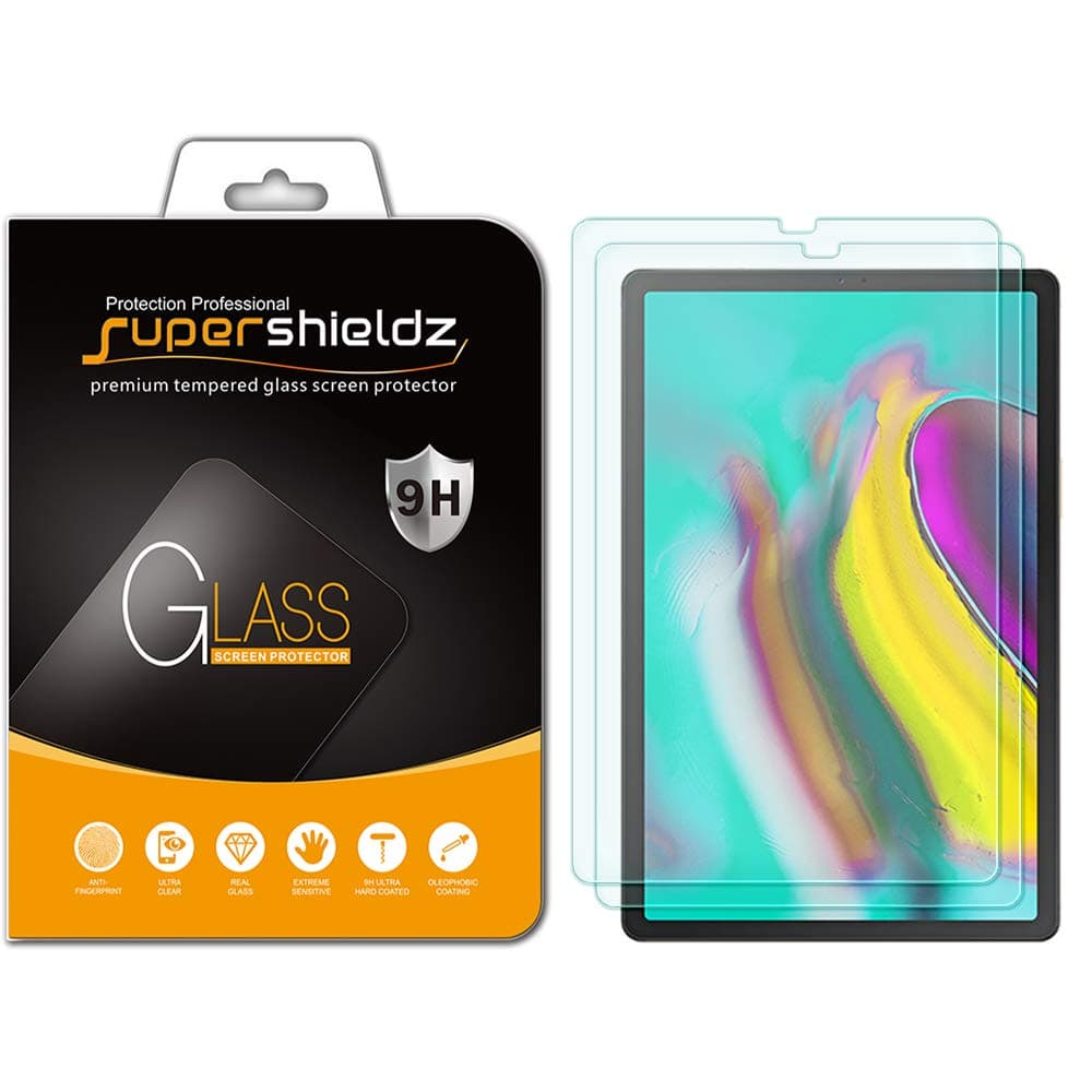 (2 Pack) for Samsung Galaxy Tab S5e / Tab S6 (10.5 inch) Screen Protector, (Tempered Glass) Anti Scratch, Bubble Free