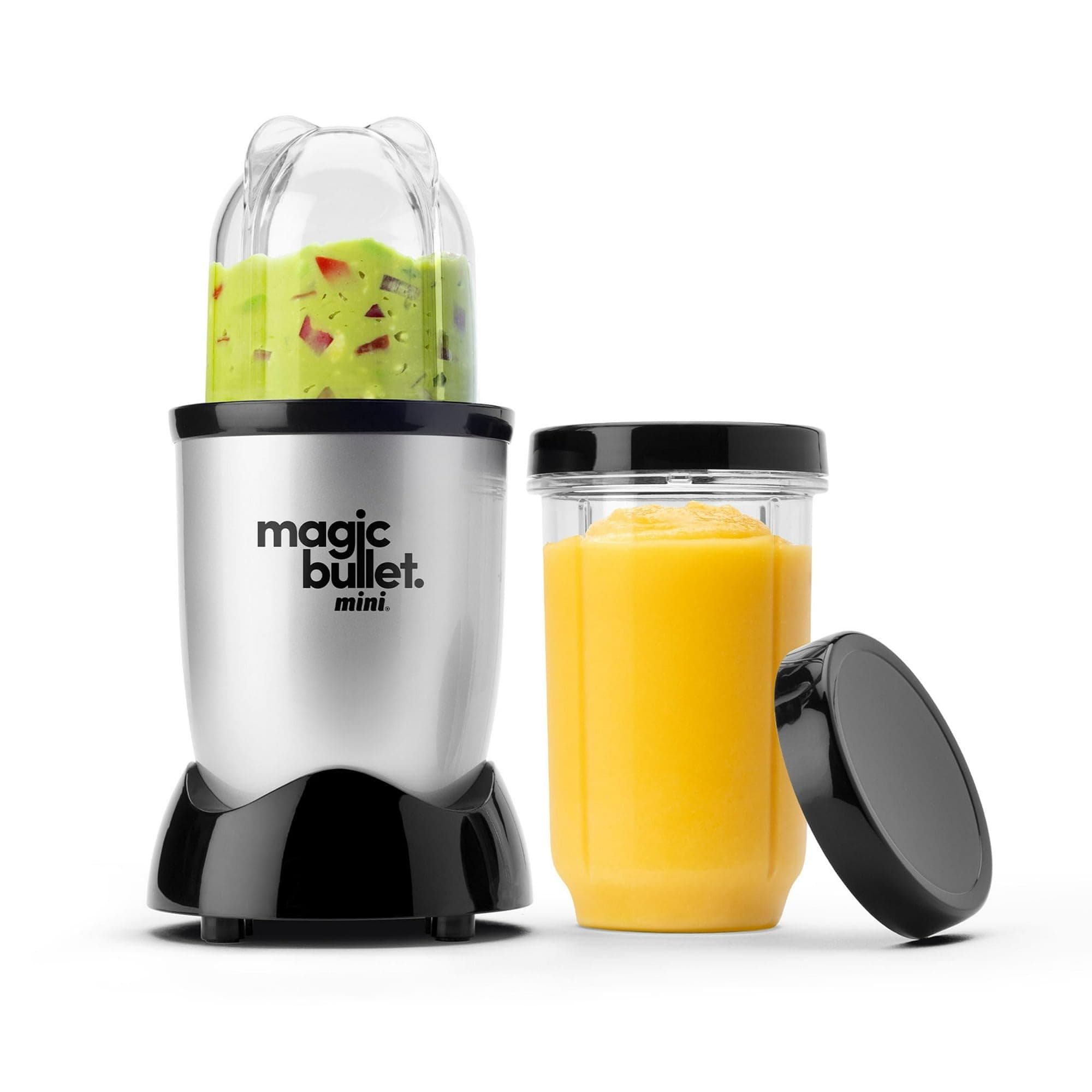 Magic Bullet Plastic Personal Blender, 3-Piece Set, Black,200 Watts