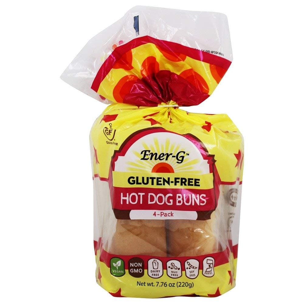 Ener-G Tapioca Hot Dog Buns - 7.76 oz