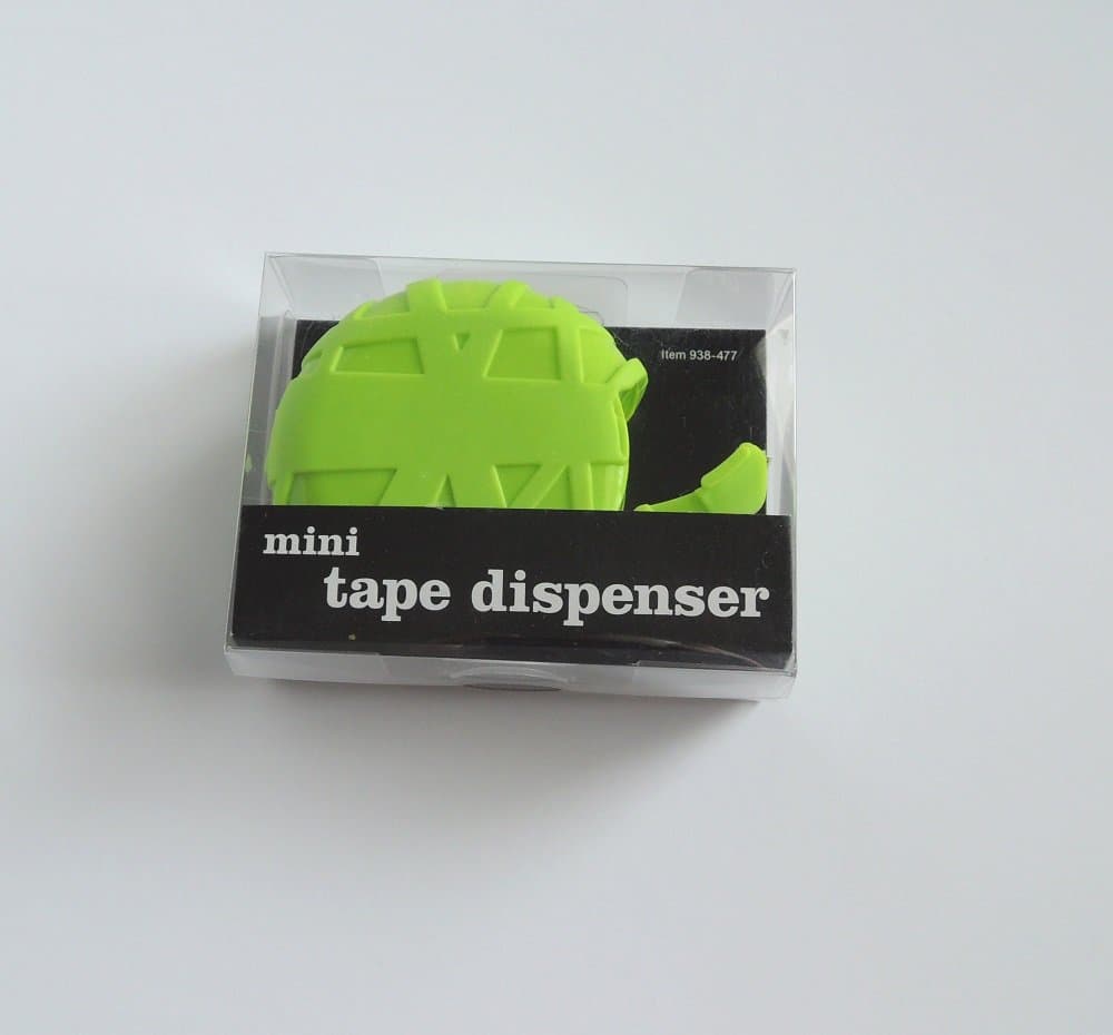 Mini Tape Dispenser (Green)
