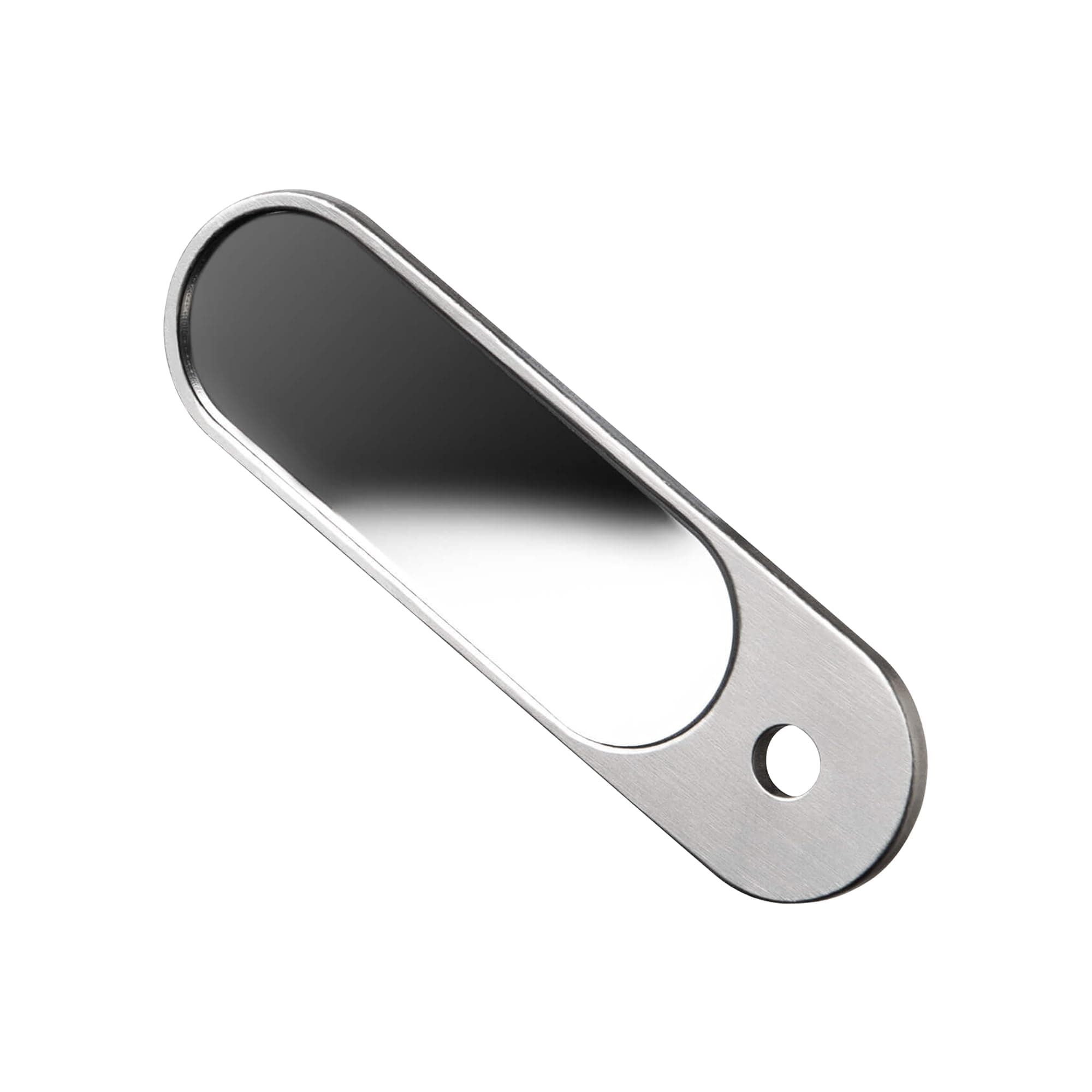 Orbitkey Nail File & Mirror for Key Organizer or Key Ring, Add On | 2-in-1 Compact Beauty Tool Nail File & Mirror | Made with Stainless Steel, Slim and Durable