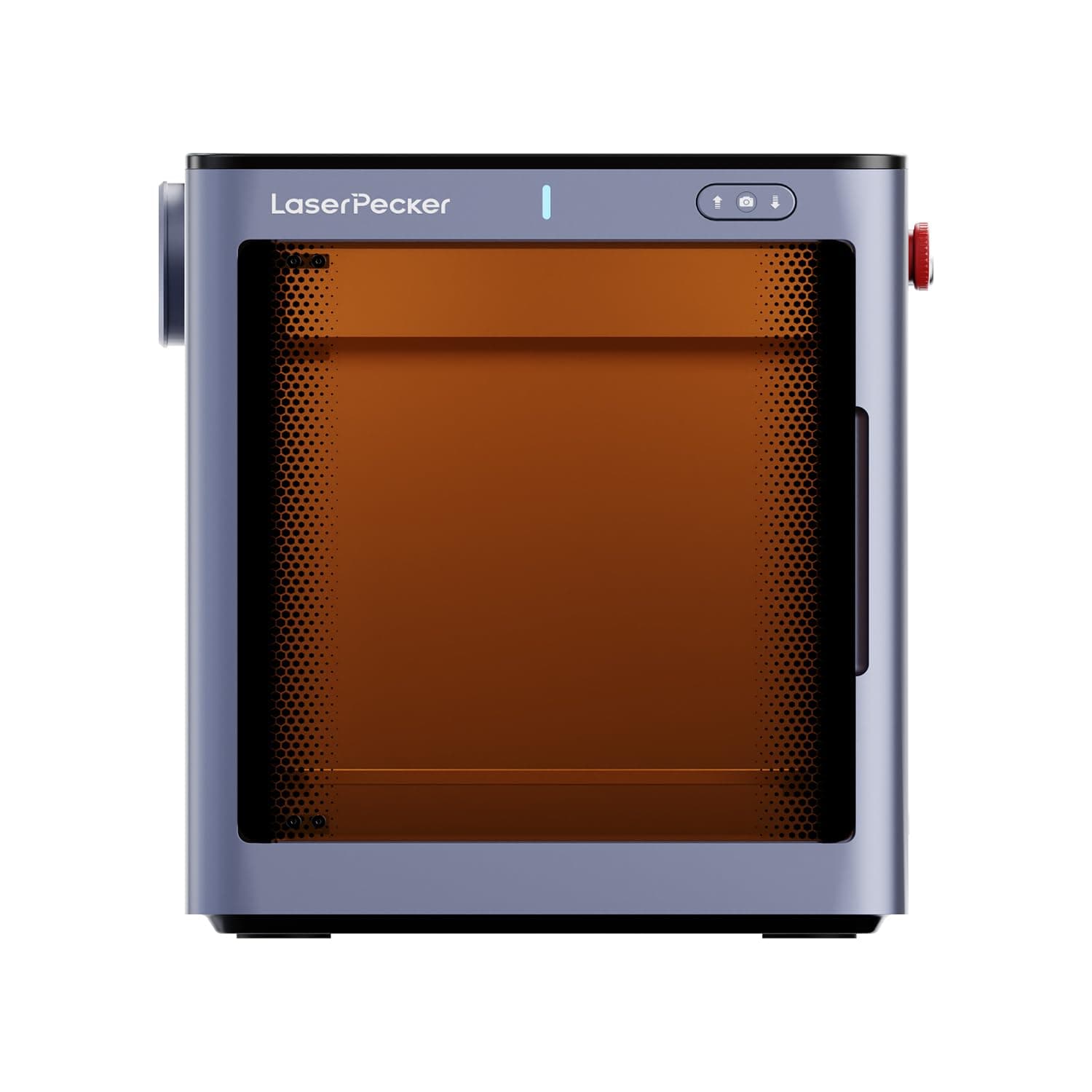 LaserPecker Safety Enclosure with Auto-Alignment Camera & Class 1 Safety, Dual-Row Fill Lights, Motorized Adjustable Base, Instant Safety Shutoff, Smoke-Free Engraving