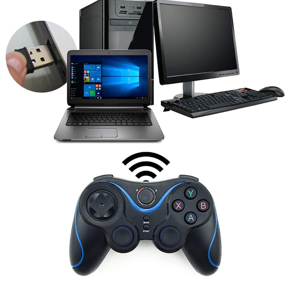 HeavFYj 2.4G Universal Wireless Bluetooth Gamepad Game Controller for Android PC TV Box