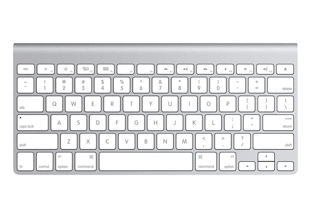 Apple Wireless Keyboard with Bluetooth (Refurbished) english MB829LL/A