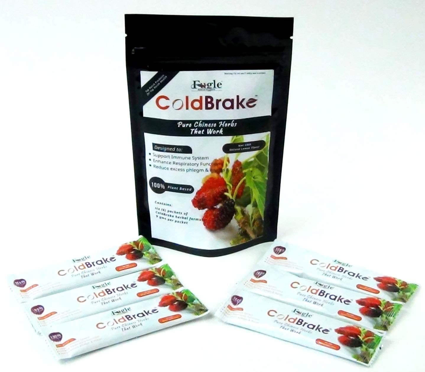 ColdBrake Herbs Rapid Immune Support for flu & Cold Symptoms