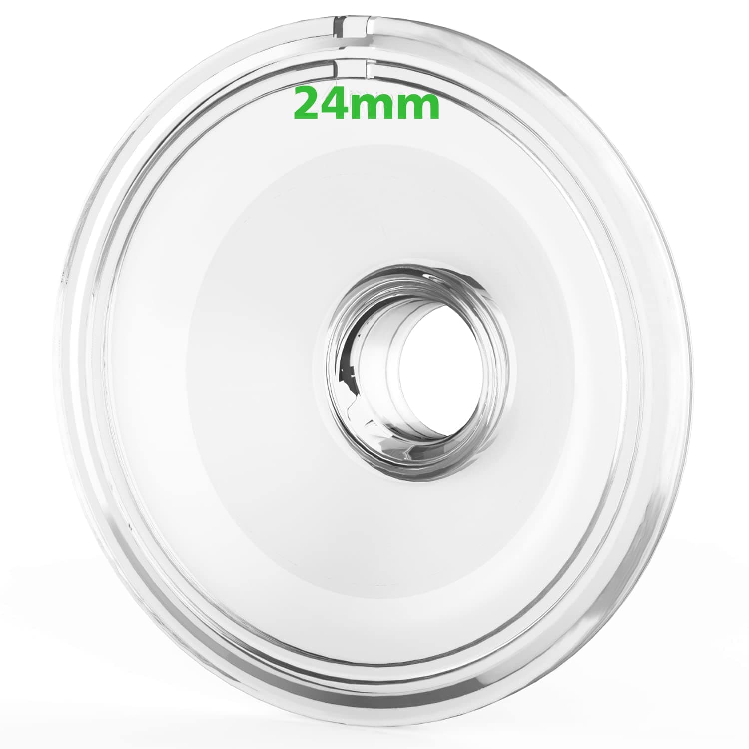 Replacement Flanges (24mm-2Pcs)for Bellababy Breast Pump Model BLA8040,B;A8040-2 and BLA8042,BLA8042-2