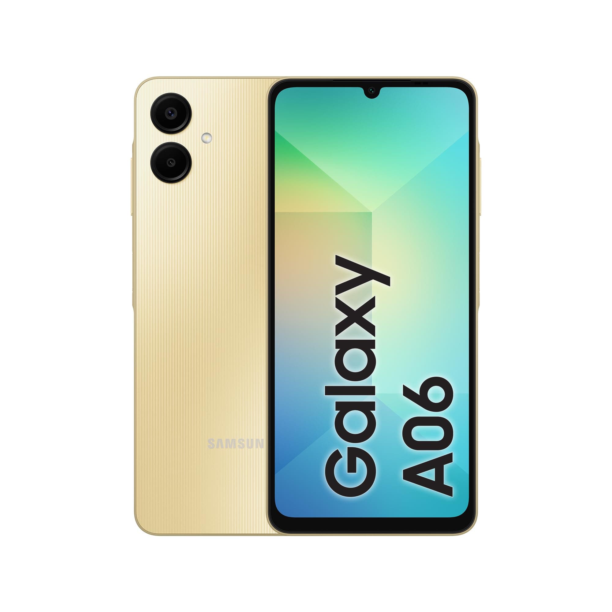 Galaxy A06 LTE, Android Smartphone, Dual SIM Mobile Phone, 4GB RAM, 128GB Storage, Gold (UAE Version)