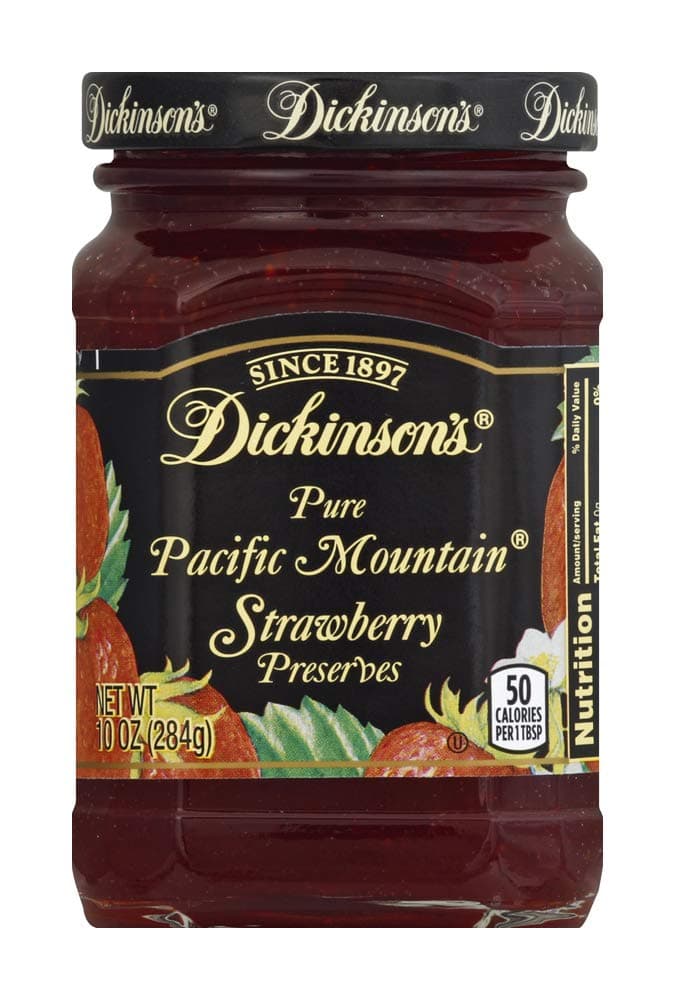Dickinson's Strawberry Preserves, 10 oz