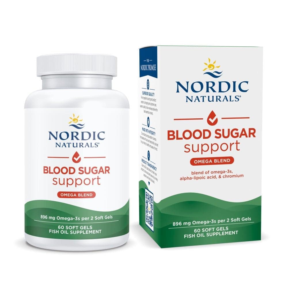 Nordic Naturals Omega Blood Sugar, 60 Softgels
