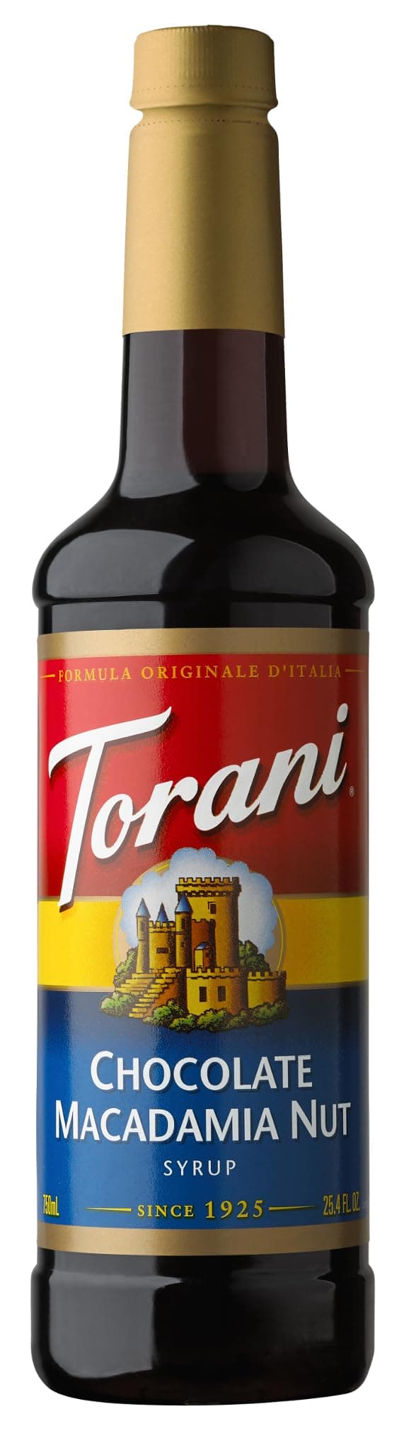 Torani Coffee Syrup, Chocolate Macadamia Nut Flavored Syrup for Drinks, 25.4 Fl Oz