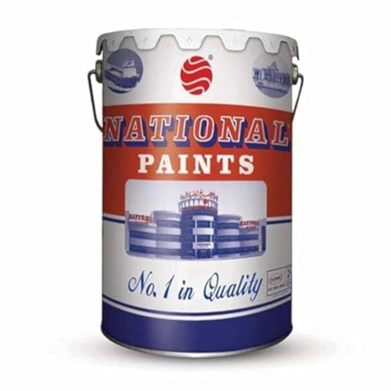 National Paints 802 Broken White, Water Based 3.6L, NP-802-3.6