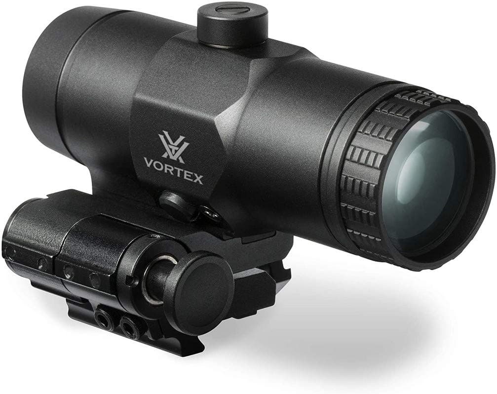 Optics VMX-3T Magnifier with Flip Mount Black