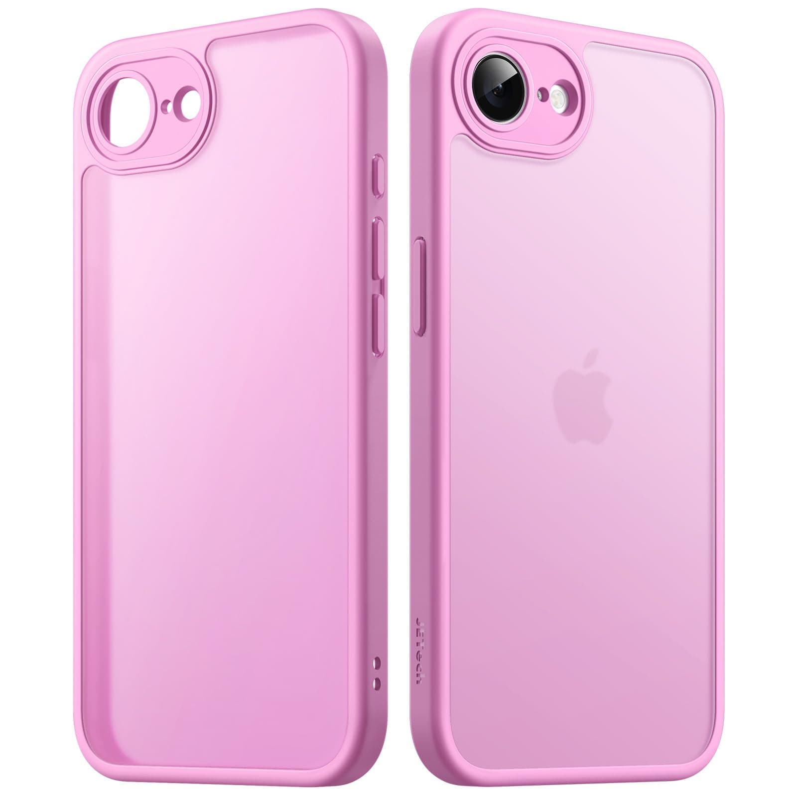 - Matte Cover Case for iPhone 17e (2026) / iPhone 16e, Shockproof Military Grade Drop Protection, Frosted Translucent Back Phone Cover, Anti-Fingerprint, 6.1-Inch Display (Black)