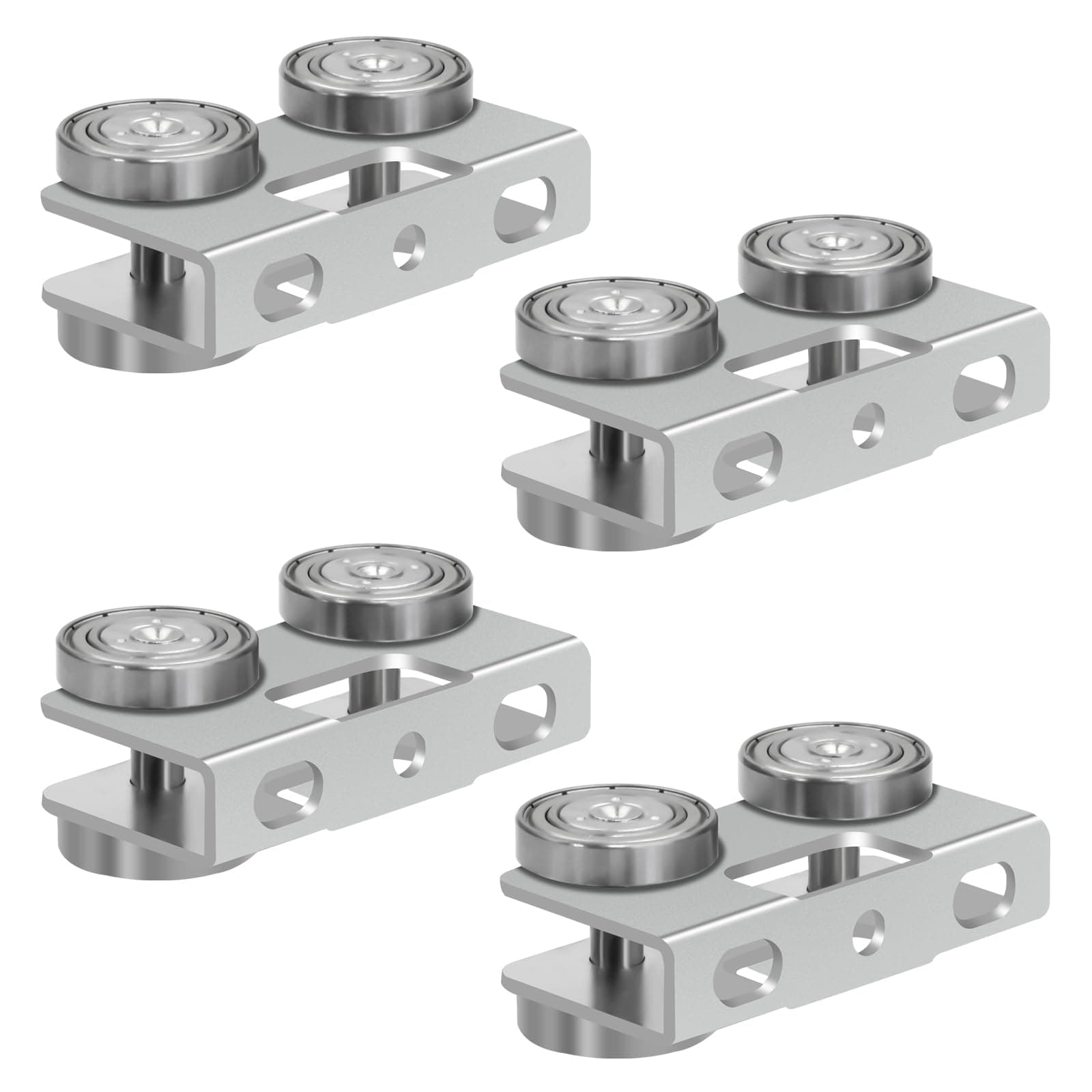 P2750-EG Trolley Assembly 4 Wheel Light Duty for Use with All 1-5/8" P1000, P1001, P5000, P5001, P5500, P5501 or Taller Strut Channel, Unistrut, Superstrut (4PACK)