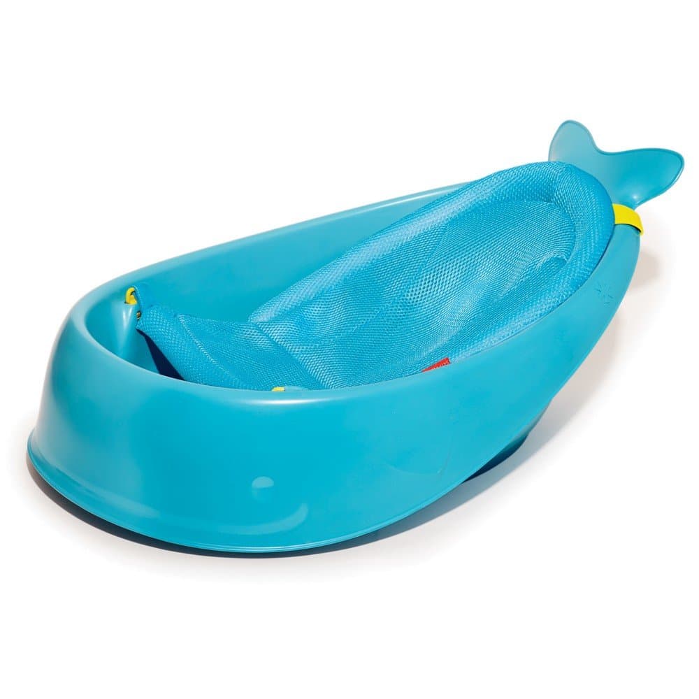 Moby Bathtub with Sling, Blue