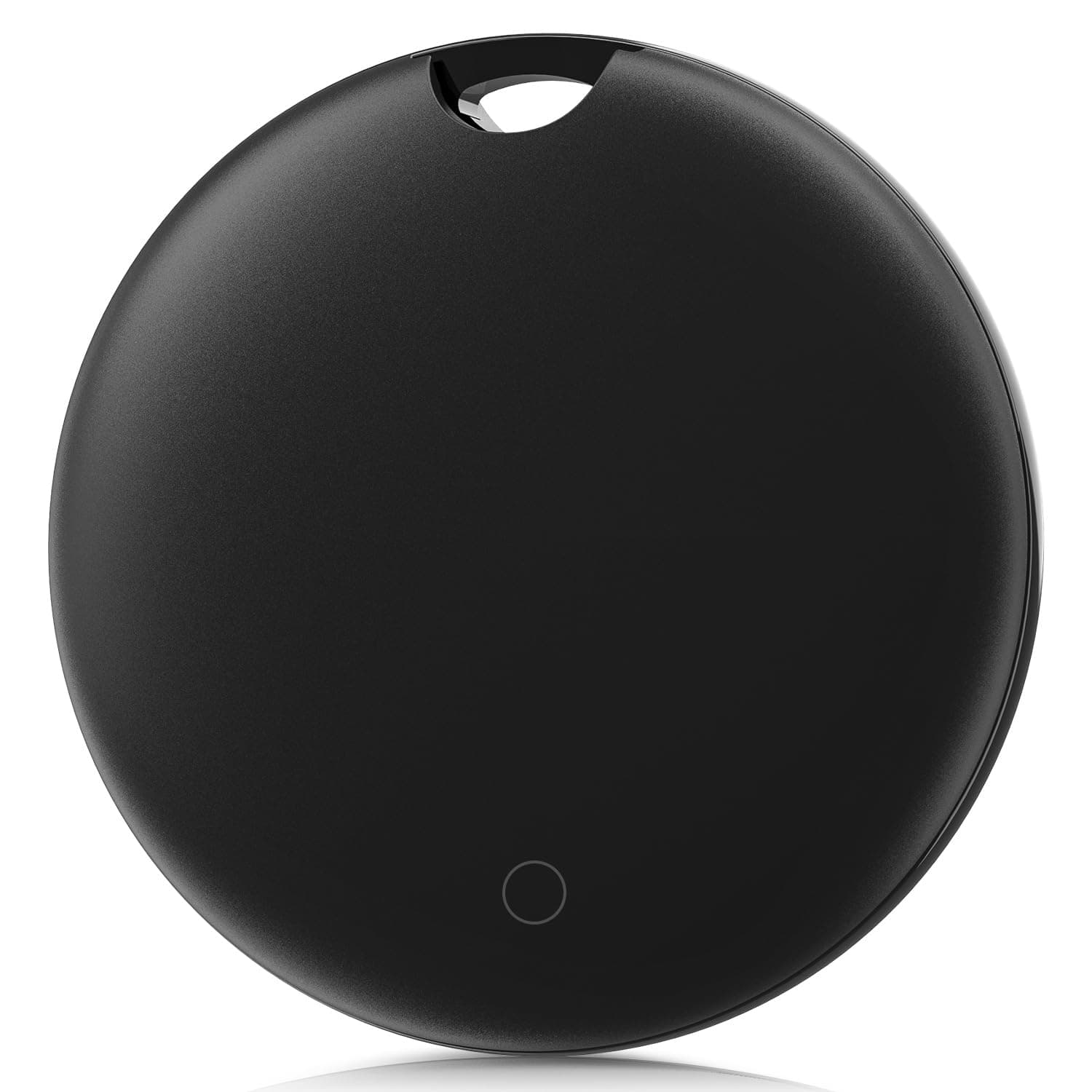 Luggage Tracker, Key Finder, Smart Bluetooth Tracker Pairs with Find My (iOS Only), Item Locator for Wallets, Keys,Louder Alert, Replaceable Battery (Black)