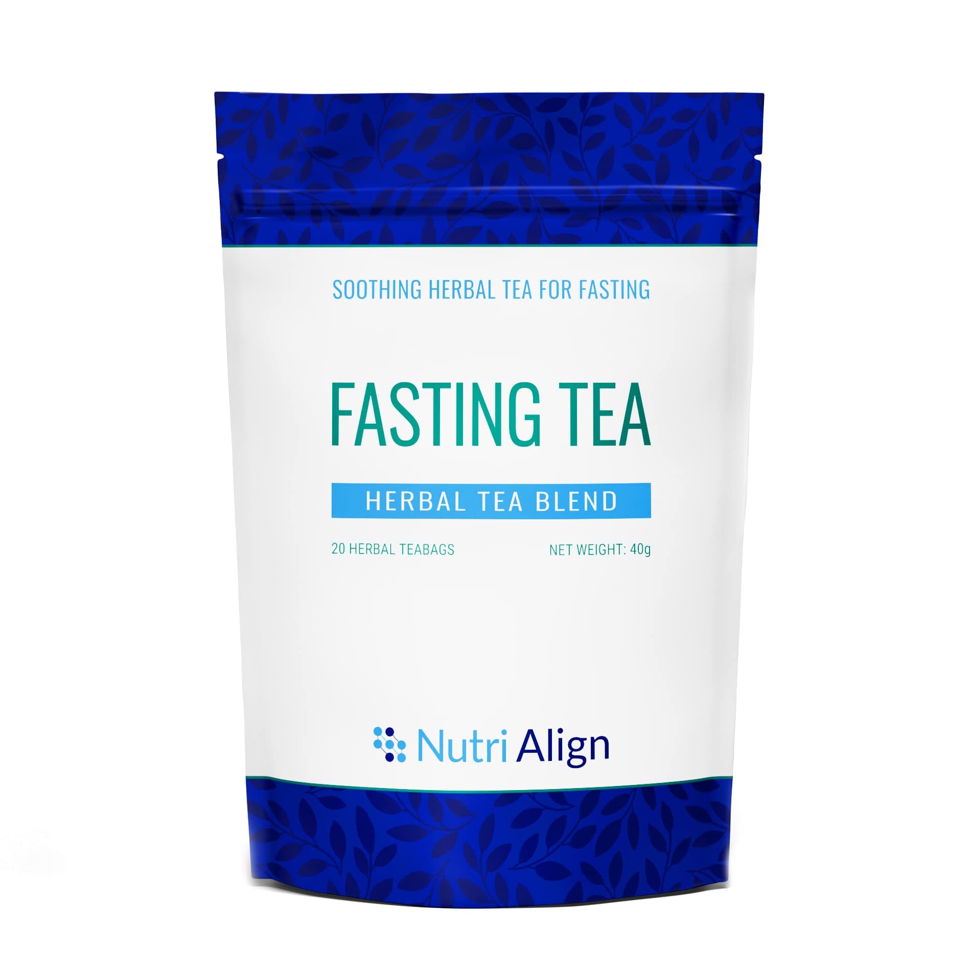 Nutri-Align Fasting Tea | 20 Herbal Teabags with Chamomile, Dandelion Root, R...