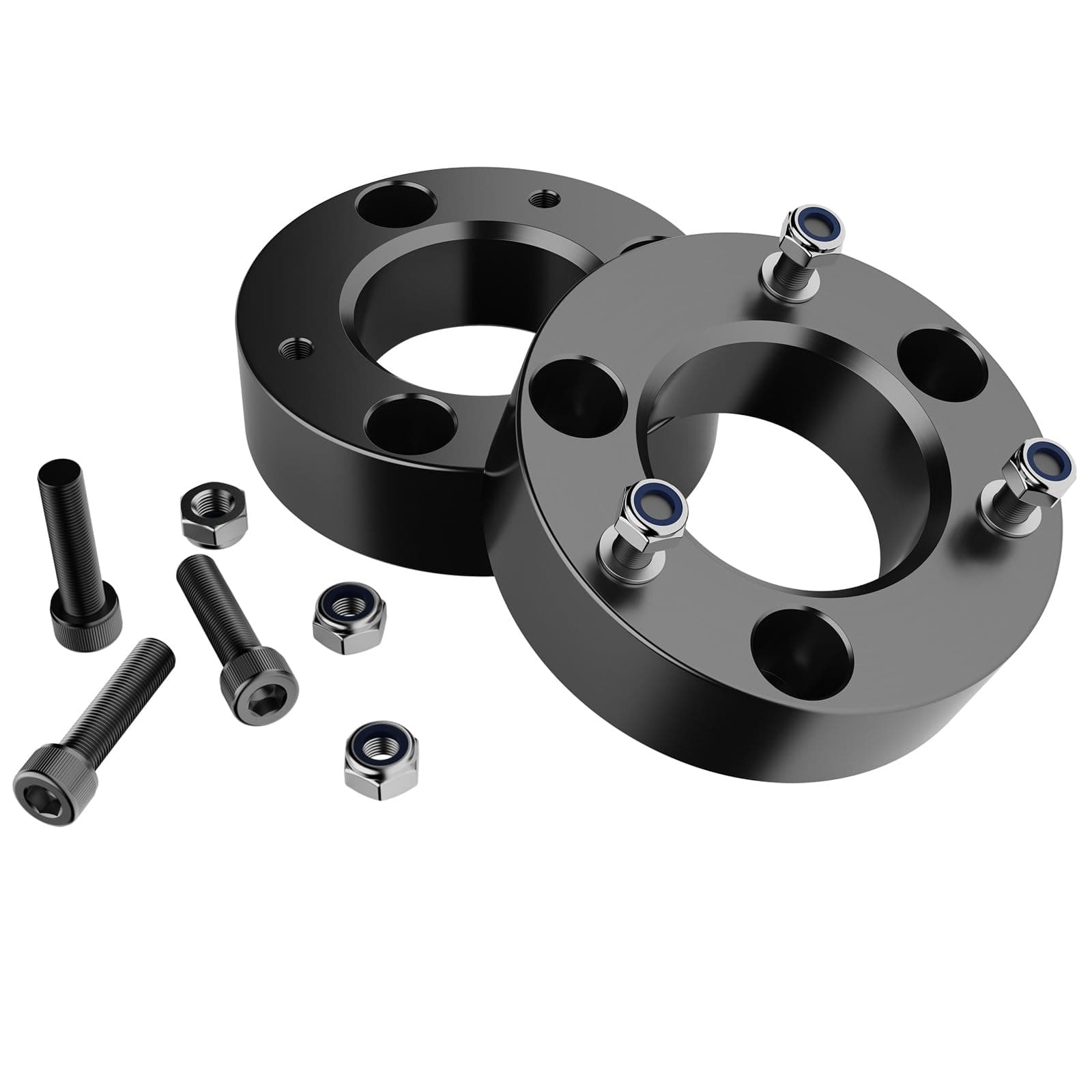 2.5 Inch Front Leveling Lift Kit For 2004-2026 Ford F150 2WD/4WD, Lift Kit Compatible With Expedition 2003-2018,2pcs Aluminum Suspension Strut Spacers | Raise Front End 2.5"