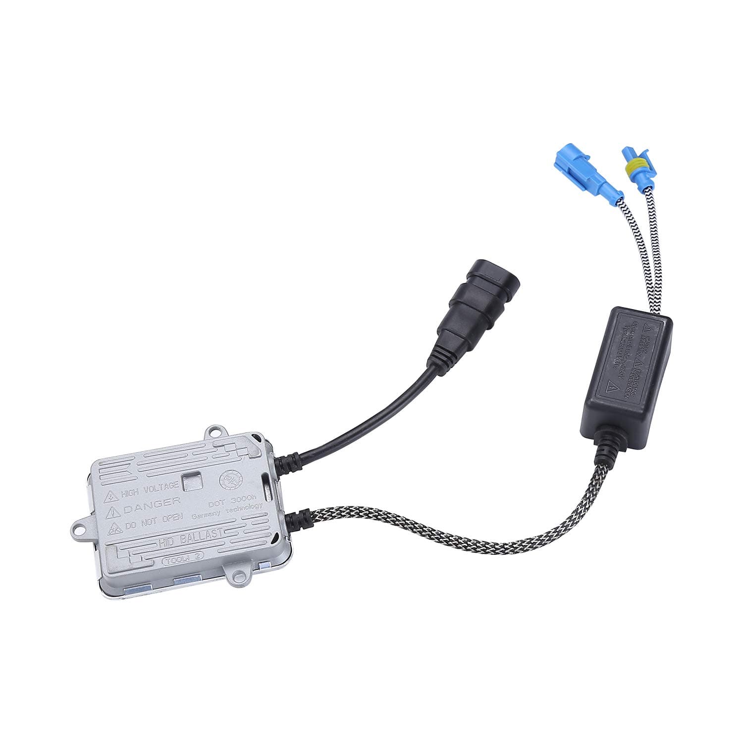 Suzec Car 55W Single Filament High Power Headlight Conversion Kit HID-H7 (White)