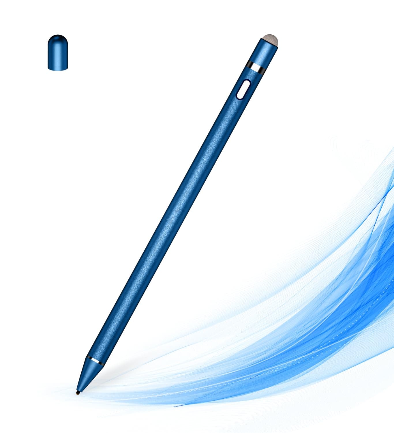 Active Stylus Pen for Touch Screens, Dual Pen Tips for Drawing &Writing,High Precise Universal Digital Pencil for A-pple i-Pad, i-Phone 17/16/15/14/13/12,Tablet/Smartphone/Sam-sung/K-indle - Dark Blue