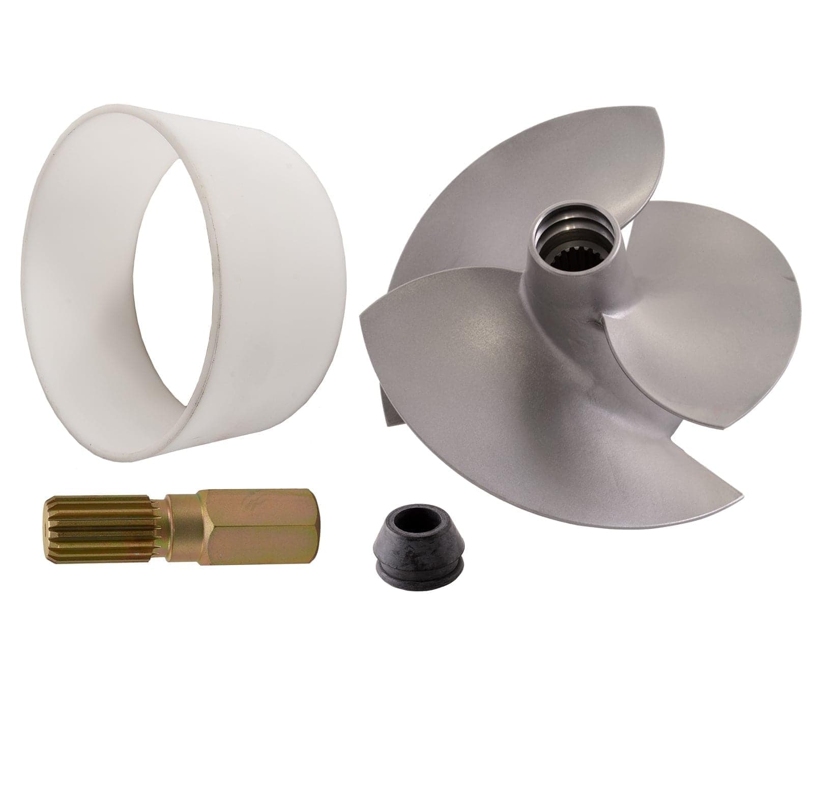 Impeller Kit Compatible with Yamaha WaveRunner 2005-2015 VX Sport, VX Deluxe, VX Cruiser, 2015 V1, 2015 V1 Sport, VX110 (Wear Ring Kit)