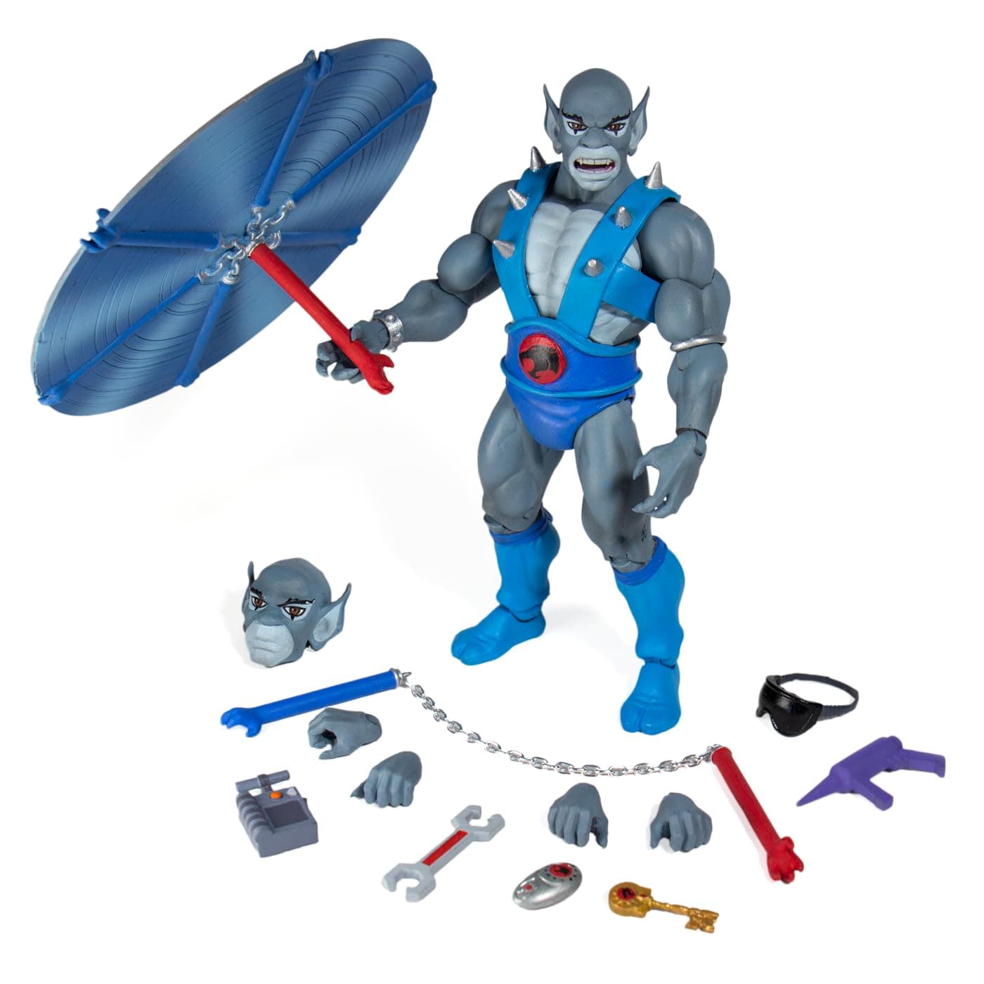 Thundercats: Panthro (Version 2) Ultimates Action Figure, Multicolor