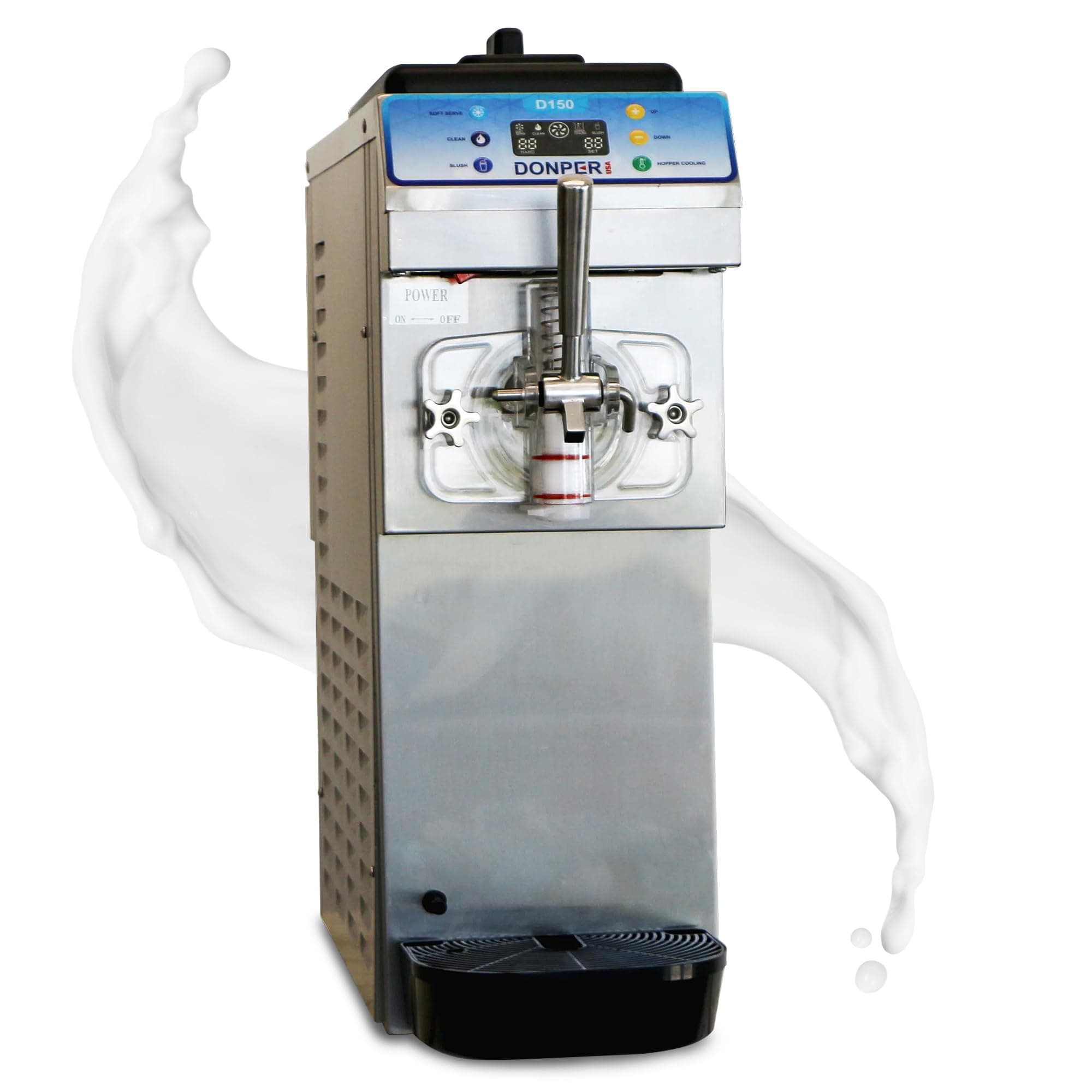 Compact Commercial Countertop Soft Serve Ice Cream Machine
