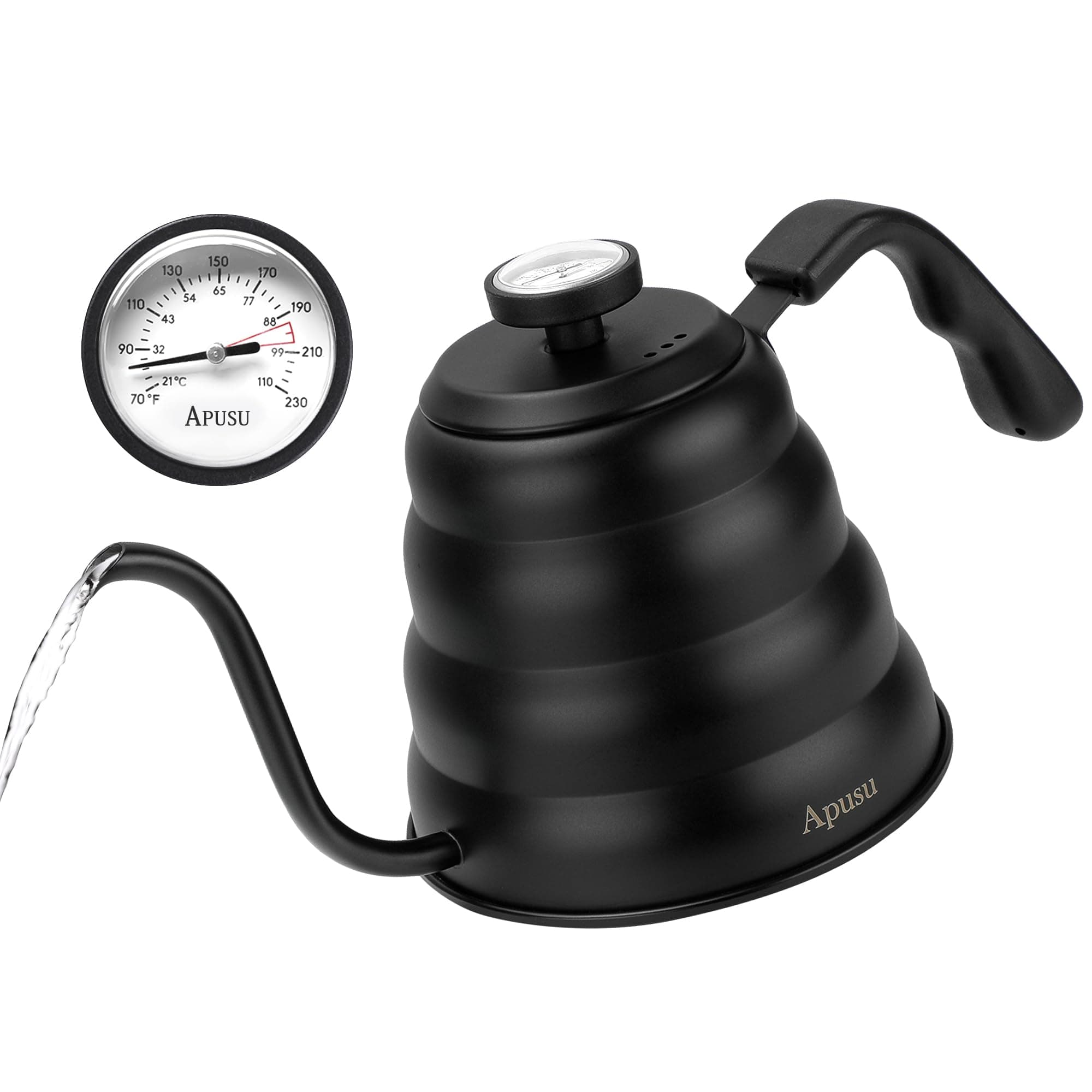 Coffee Kettle 34oz W/thermometer