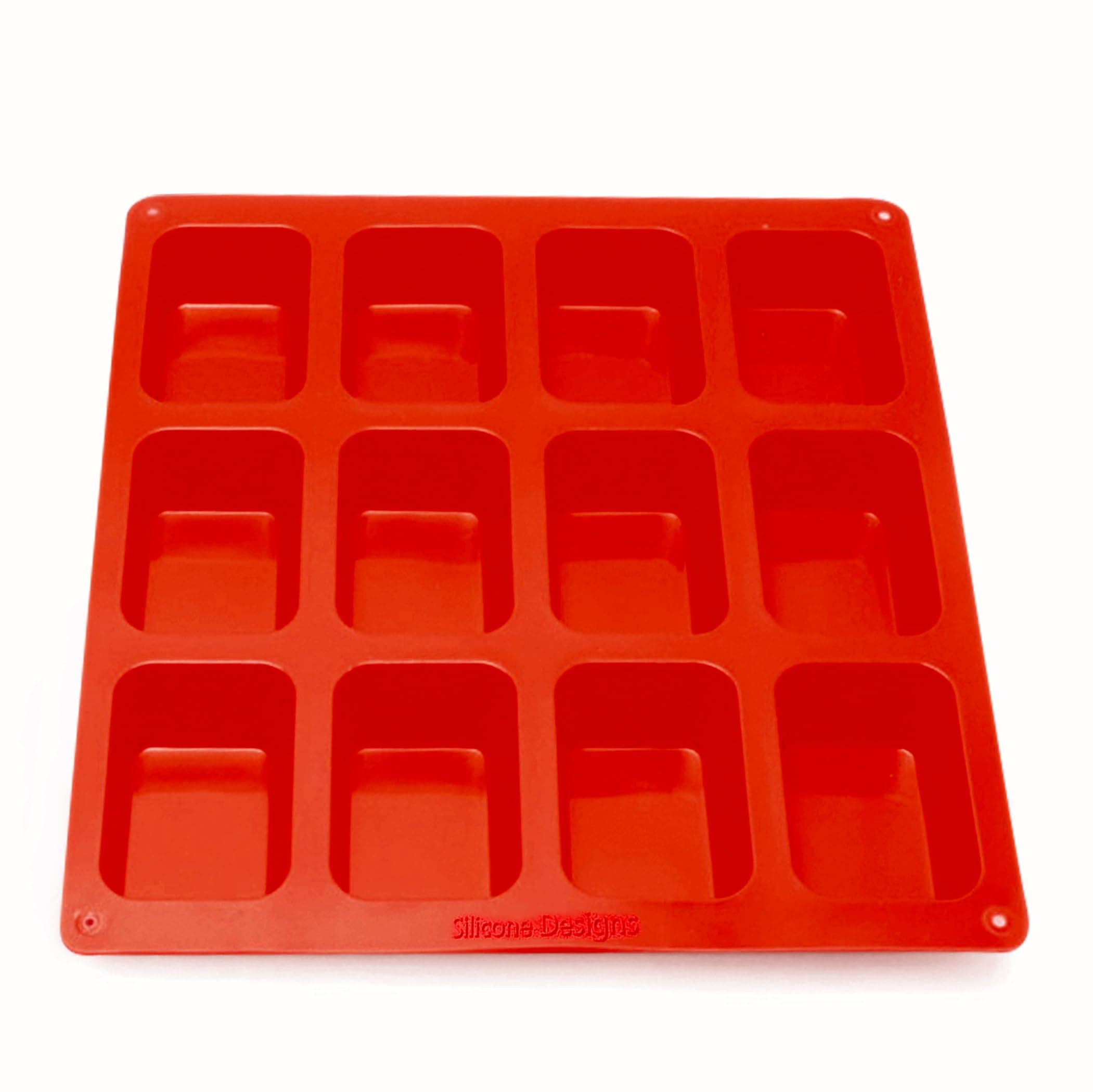 Silicone Mini Bread Pan (2PCS) 12-Loaf Nonstick Bakeware Set | 2.9" x 2" x 1" Rectangle Mold | Explore Culinary Artistry with Bread Mold | Ideal for Brownie, Bread & More