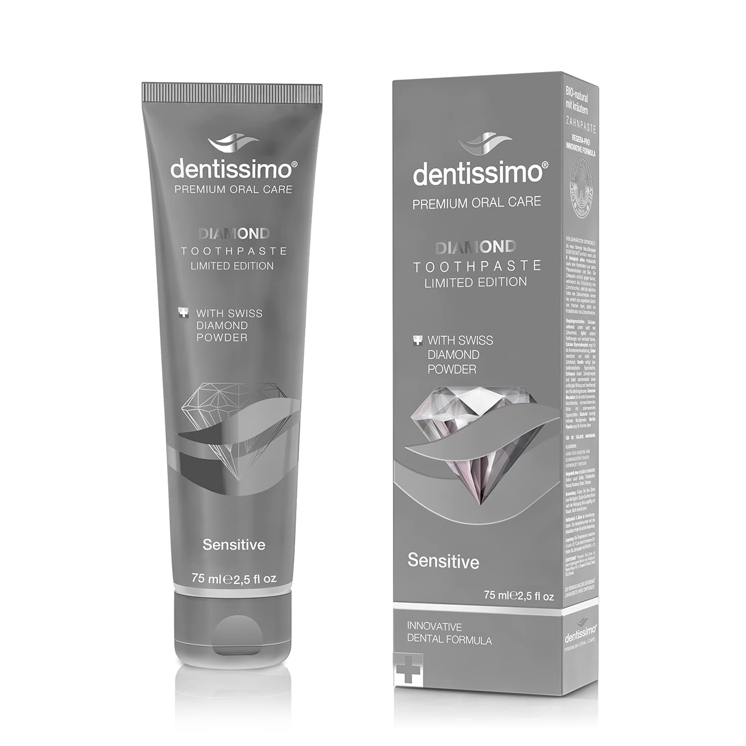 – Diamond Sensitive Tooth Gel – Fluoride Free – Shield Protection