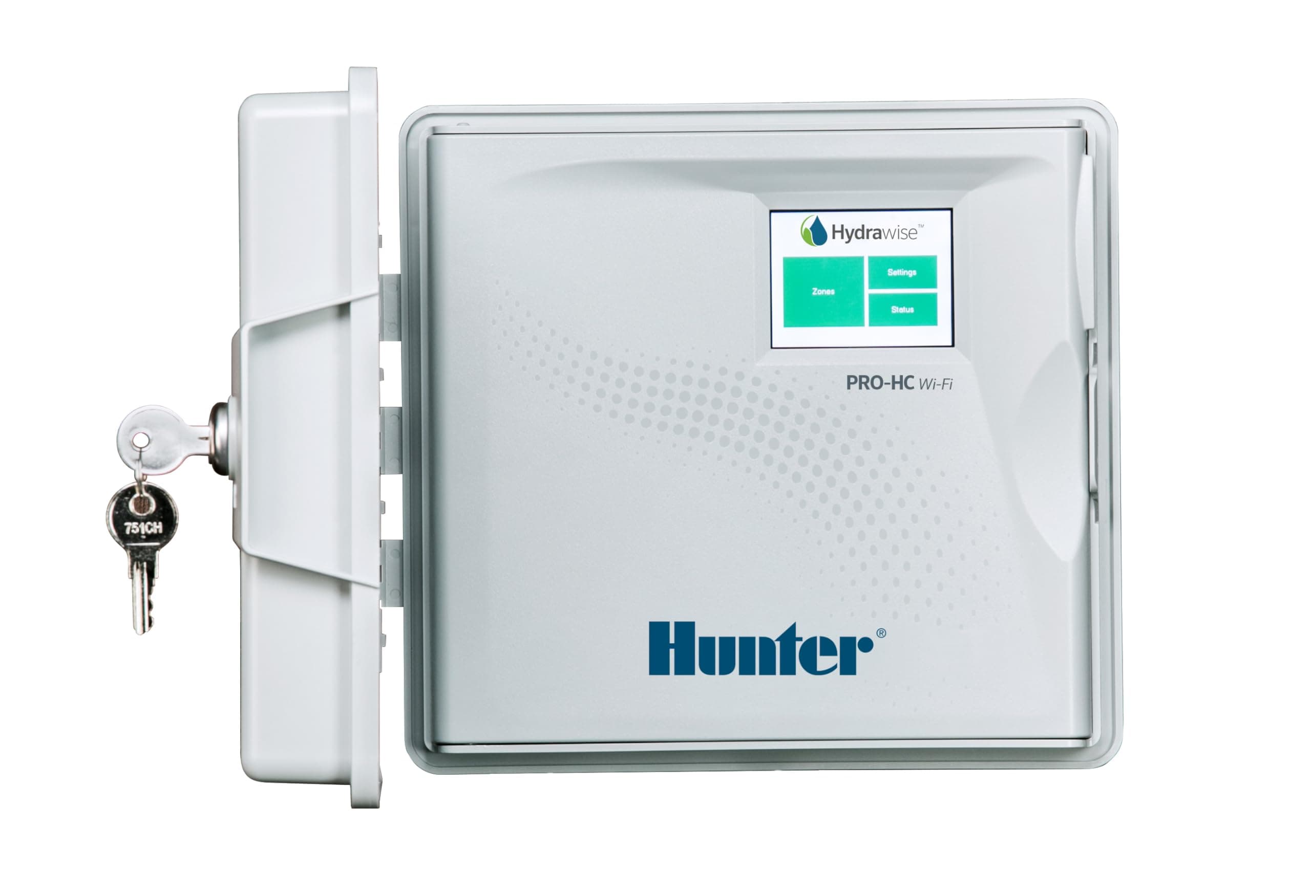 Hunter Hydrawise Pro-HC 24-Station WiFi Smart Sprinkler Controller, Outdoor Irrigation Timer, Weather-Based Watering System, Flow Sensor Ready