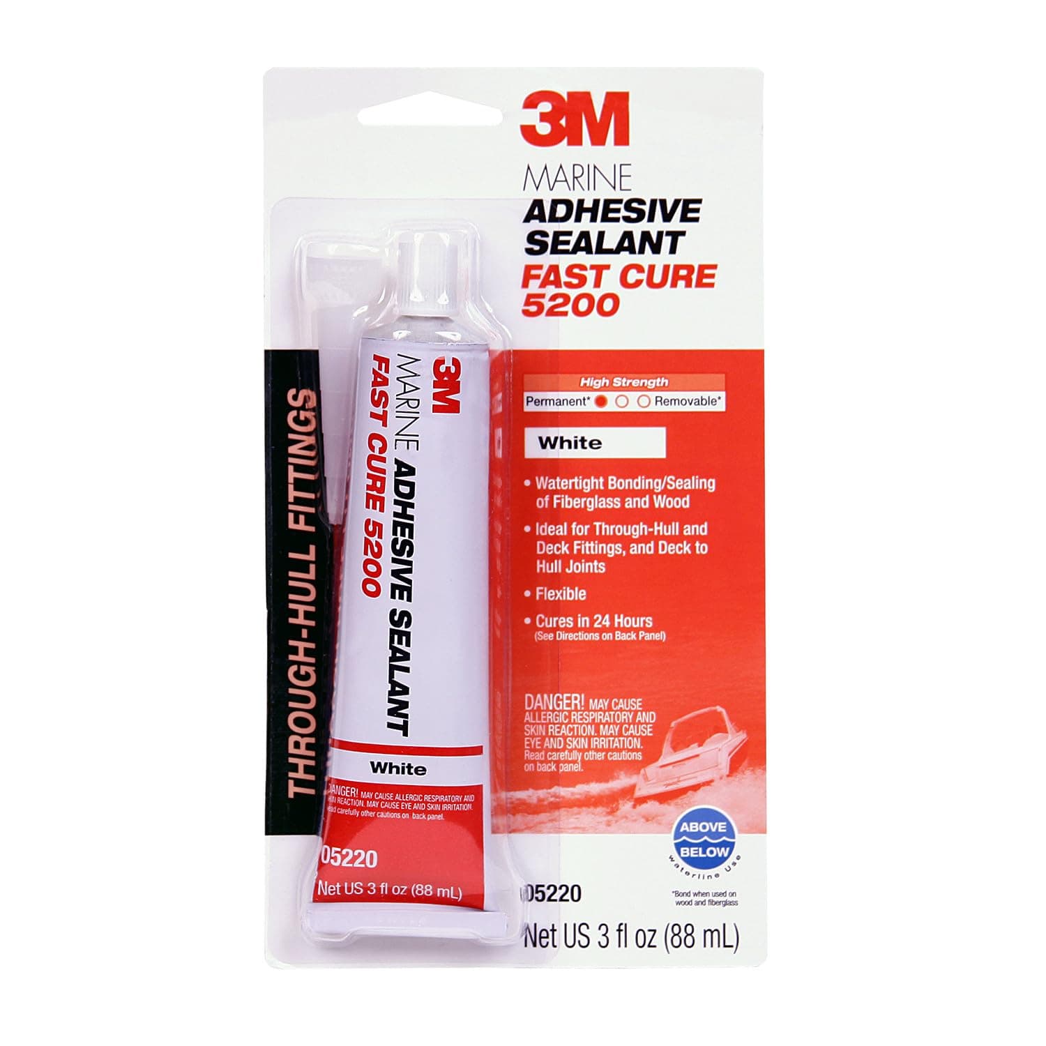 3M Marine Glue Sealant Fast Cure 5200 05220
