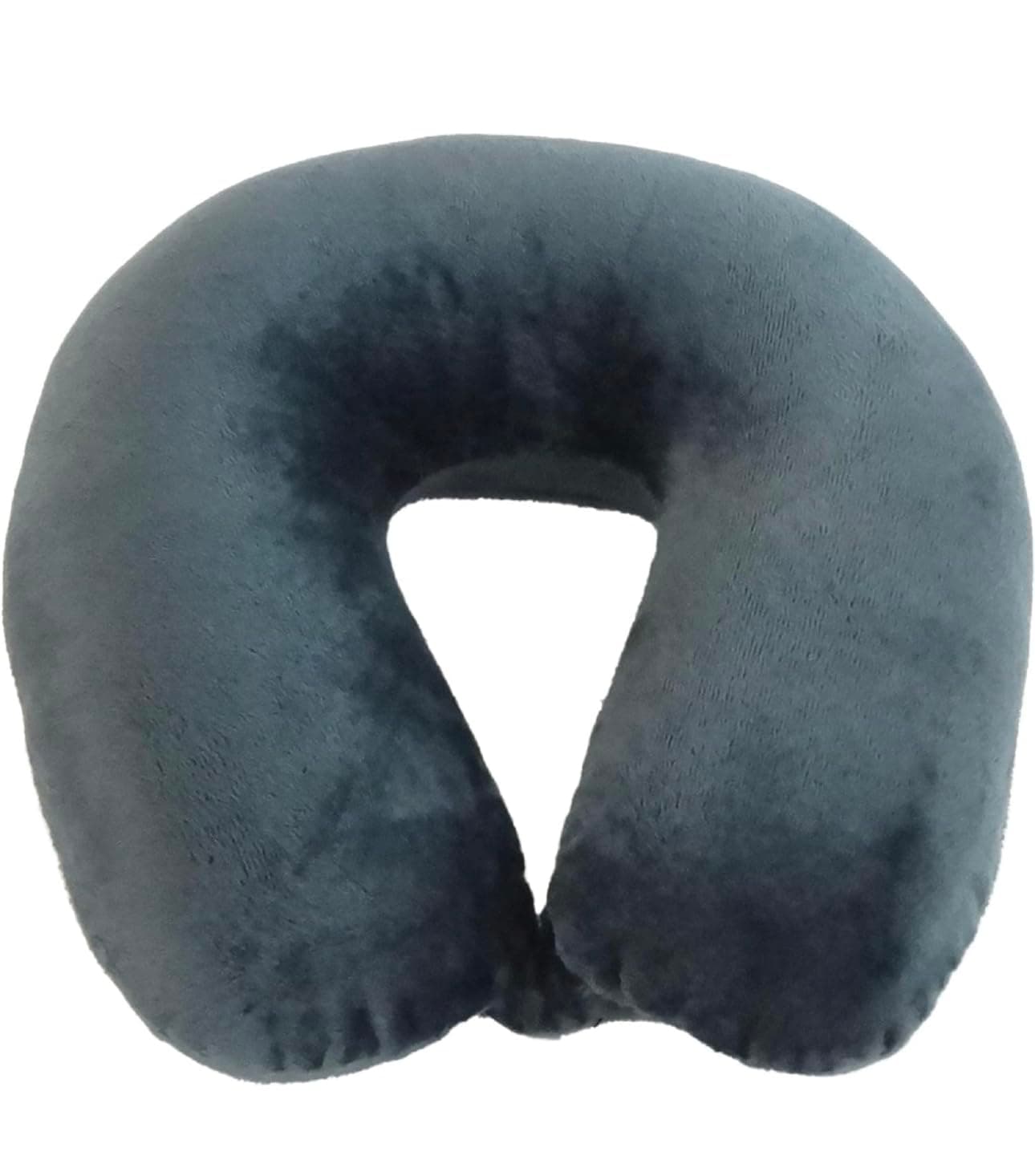 Wolf Essentials World's Best Feather Soft Microfiber Neck Pillow, Charcoal