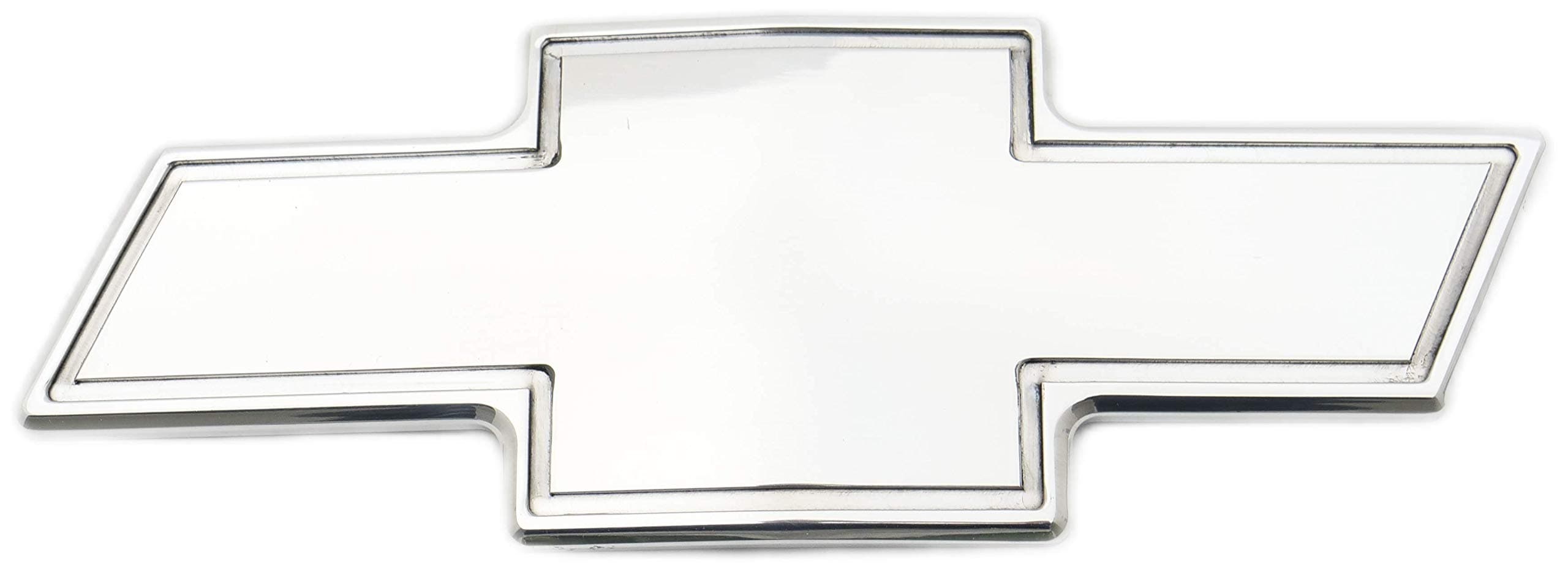 Front Bowtie with Border, Polished, 1 Pc, Bolt-On - PN #19100