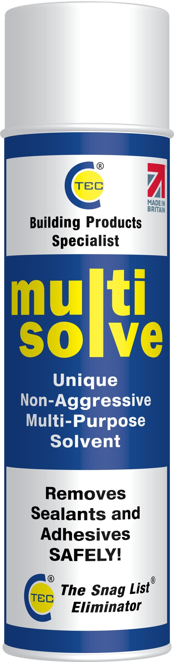 C-Tec Multisolve Non-Aggressive Multi-Purpose Solvent 500ml