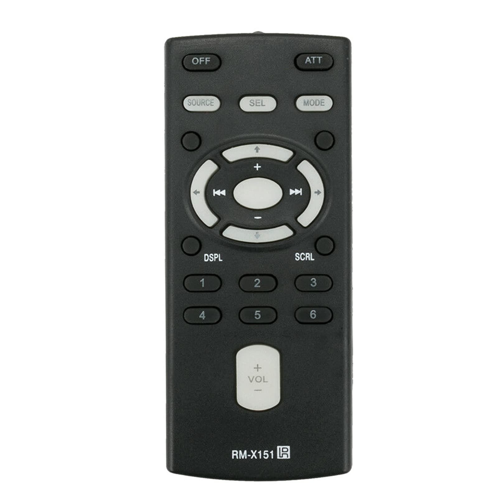 ALLIMITYRM-X151 Replaced Remote Control-Fit for-Sony CD MP3 DVD Car Radio Stereo CDX-GT310 CDX-GT610Ui CDX-GT410Ui CDX-GT510 CDX-GT81UW RM-X153 CDX-R505 1-479-077-14 CDXGT340 CDX-RA700 MEX-1GP