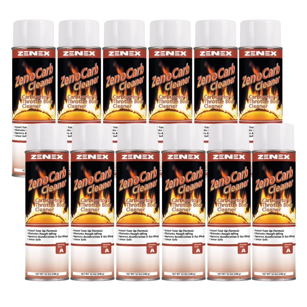 Zenocarb Cleaner net 12 oz. Case 12 cans.