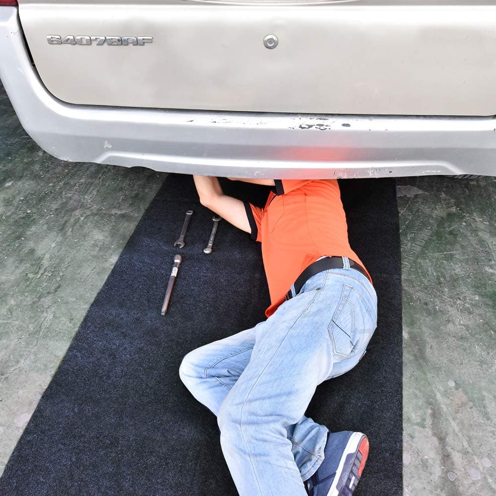 Raincol Maintenance Mat for Under Car or Equipment, Soft and Comfortable,Absorbent,Waterproof,Reusable,Washable,Protect Floor Clean(Maintenance Mat:36inches x 72inches)