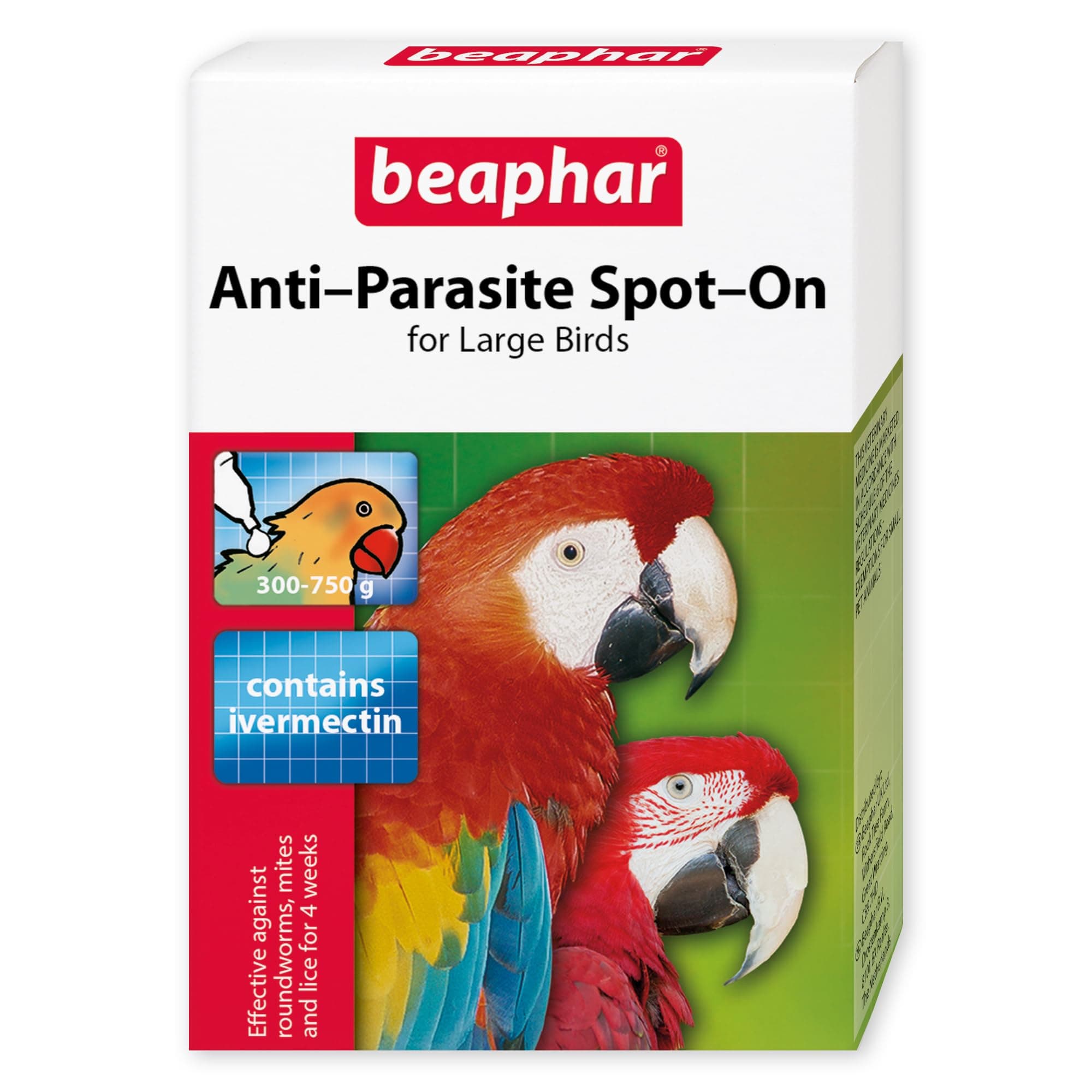 Beaphar Anti-Parasite Spot on for Parrots