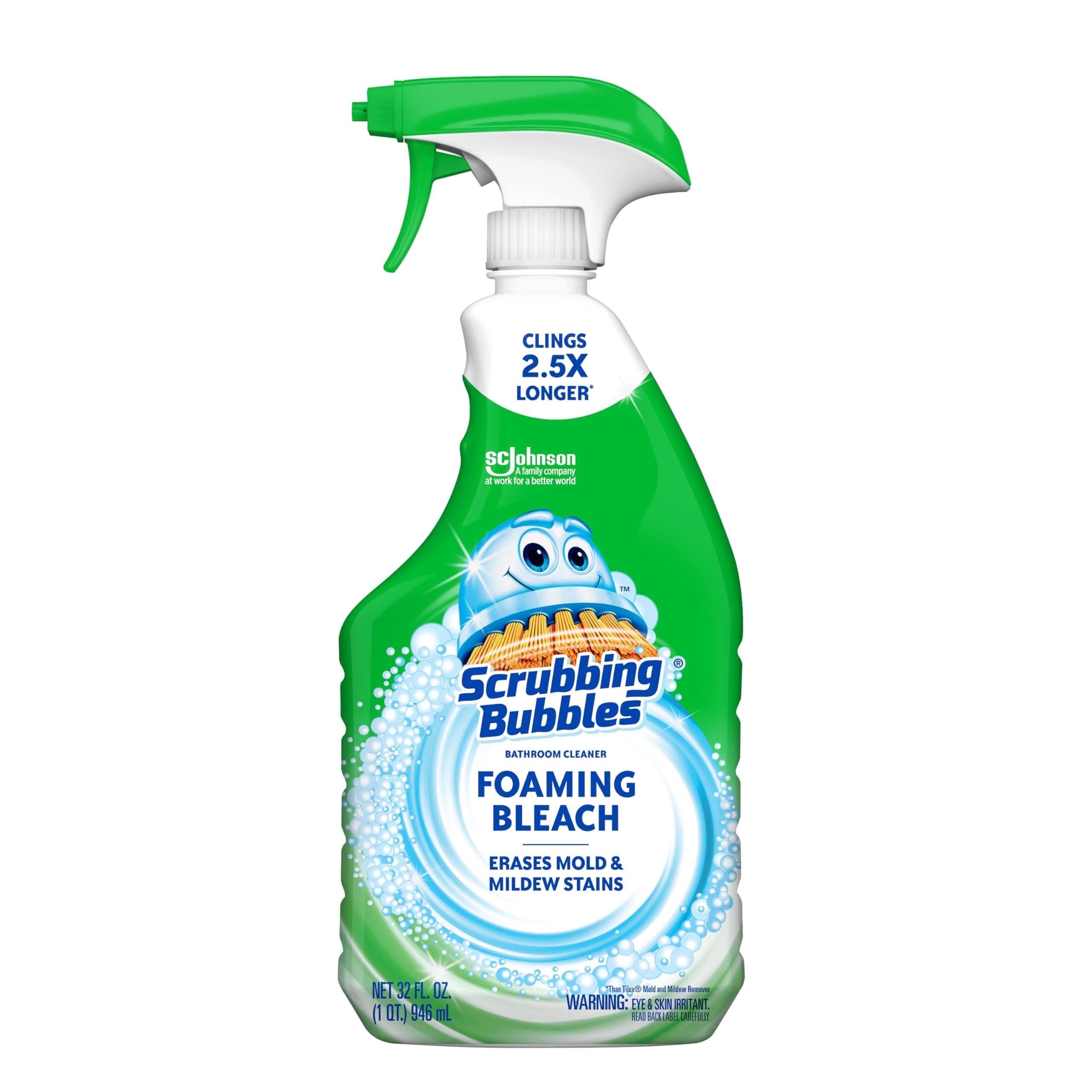 Scrubbing Bubbles Bathroom Cleanser Foaming Bleach