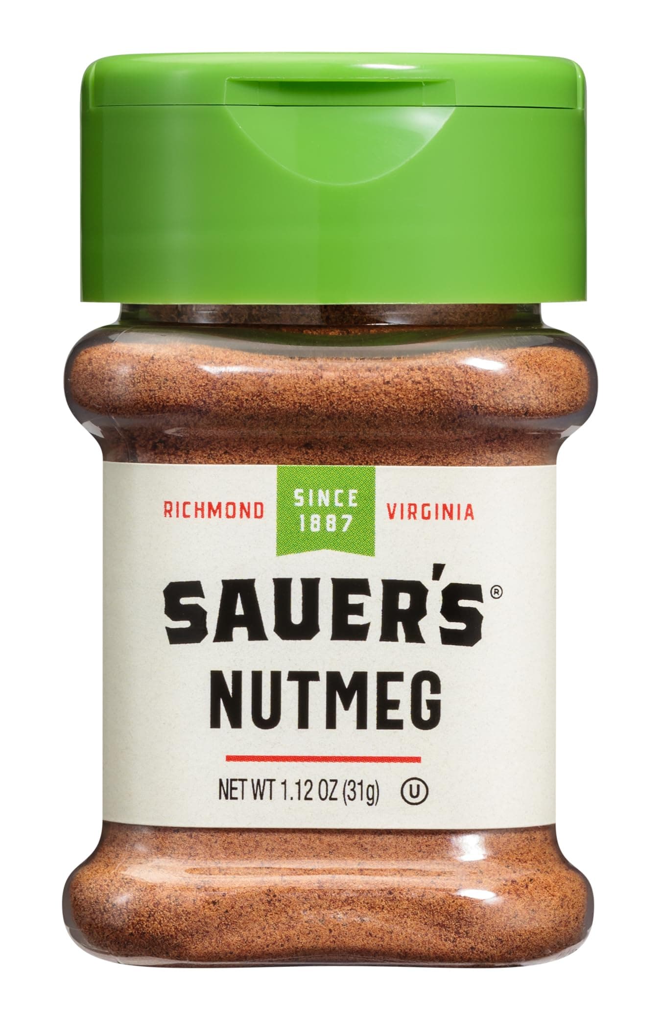 Sauer's Ground Nutmeg, 1.12 Ounce
